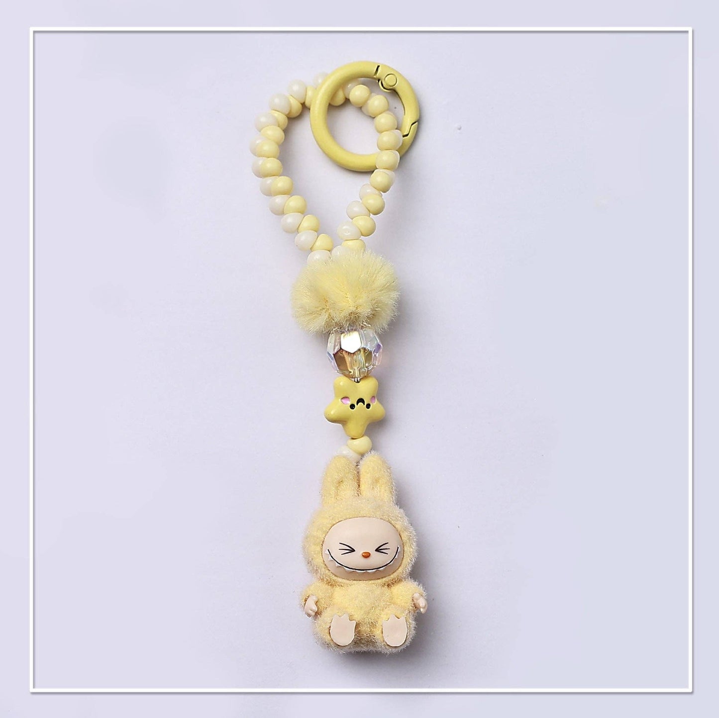 Beaded Labubu Keychain
