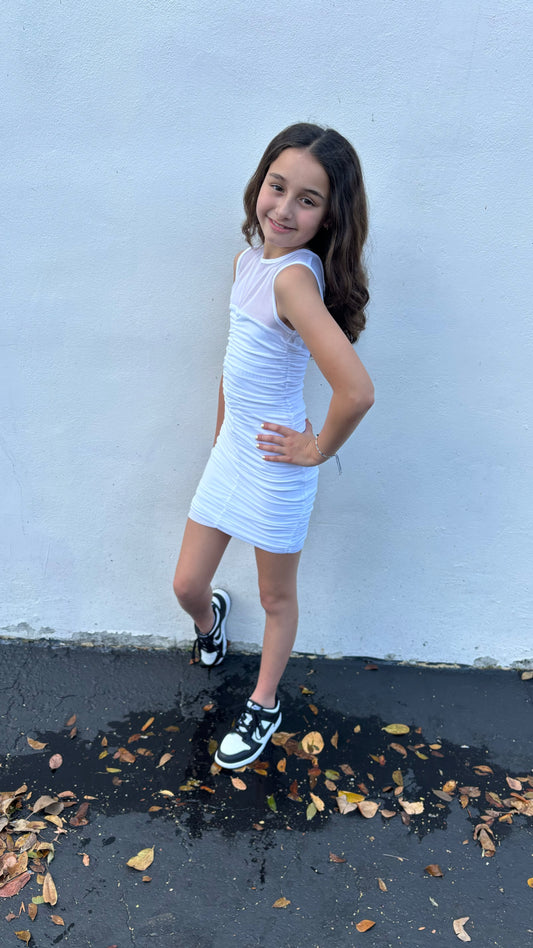 White Bella Dress - Tween CC