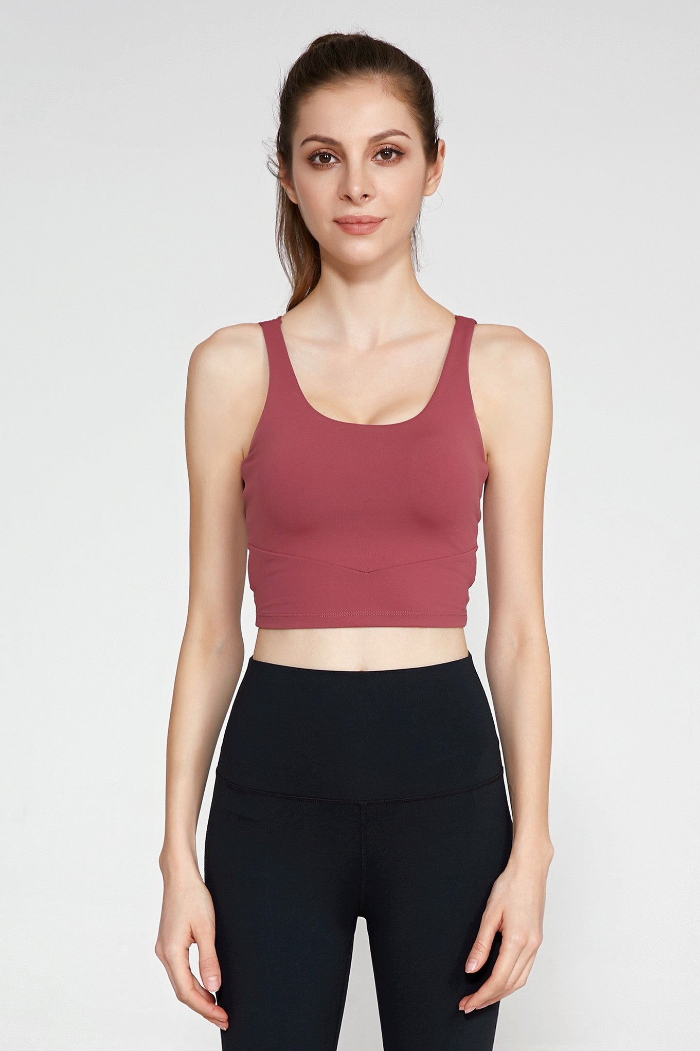 Women's Padded Sports Bra Camisole Tank Top