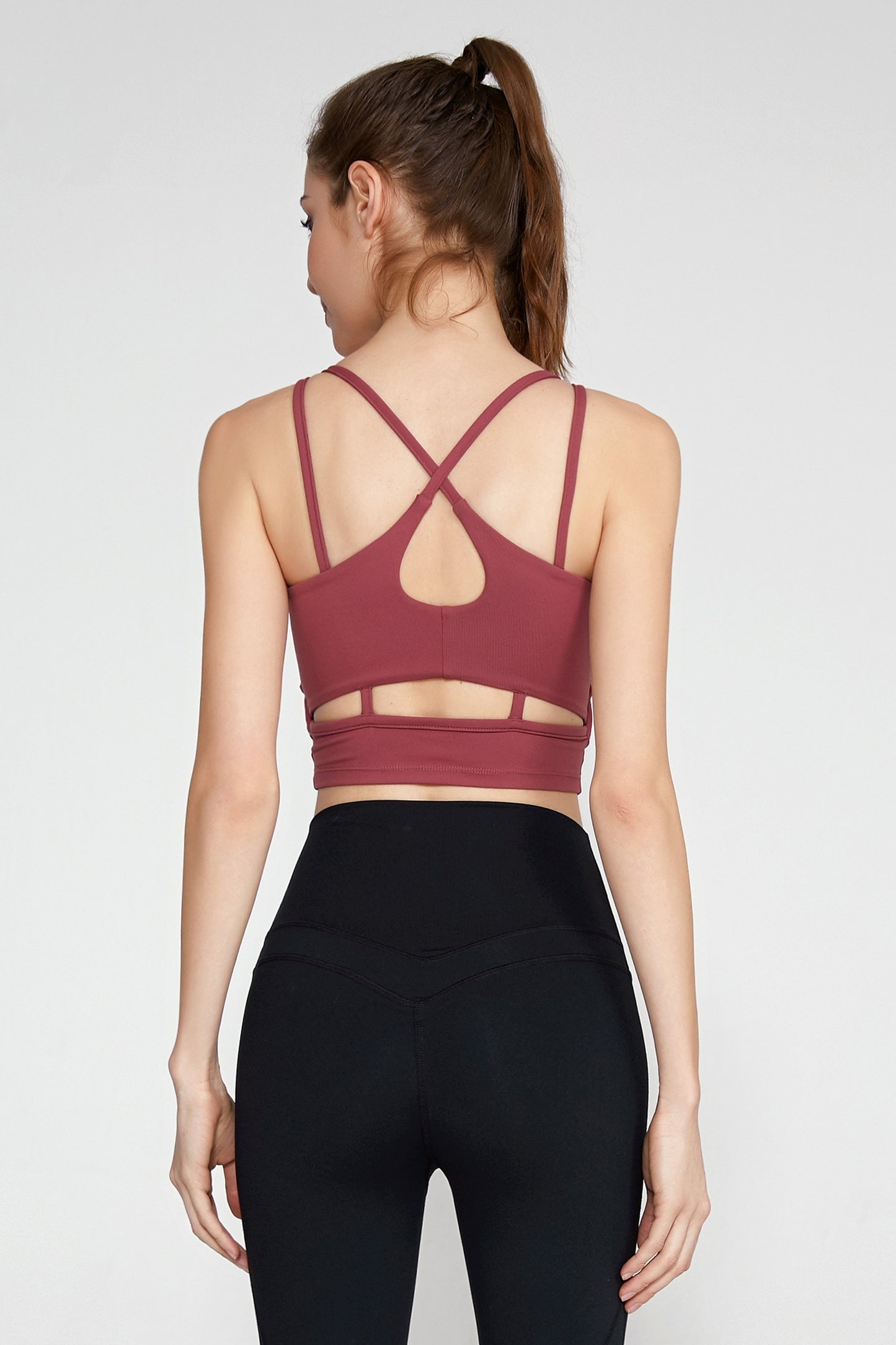 Women's Padded Sports Bra Camisole Tank Top