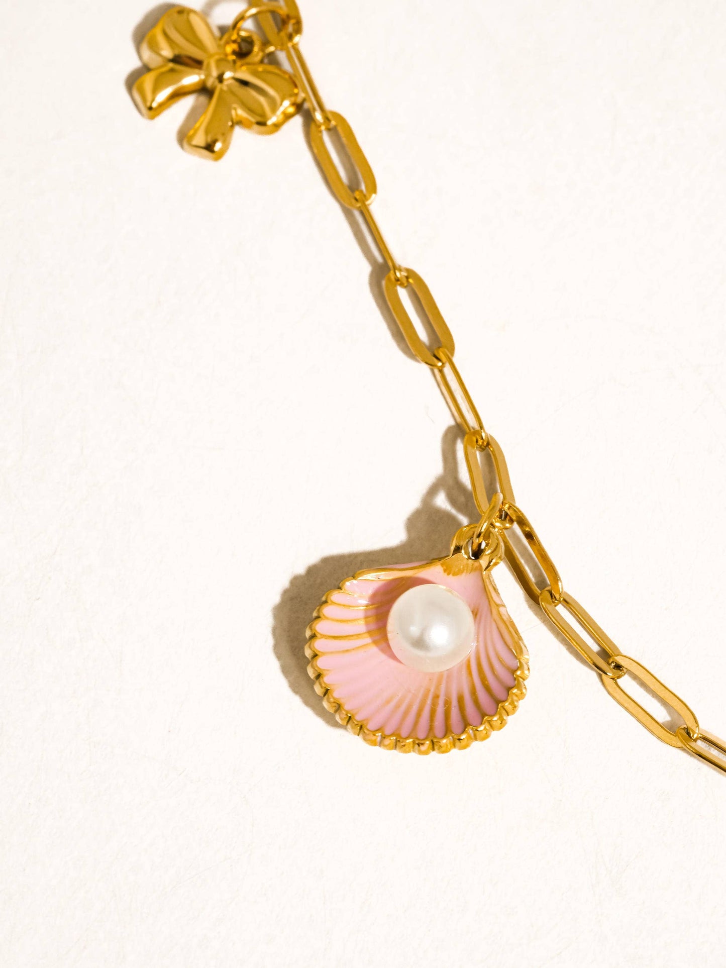 Tyla Bow Charm Necklace
