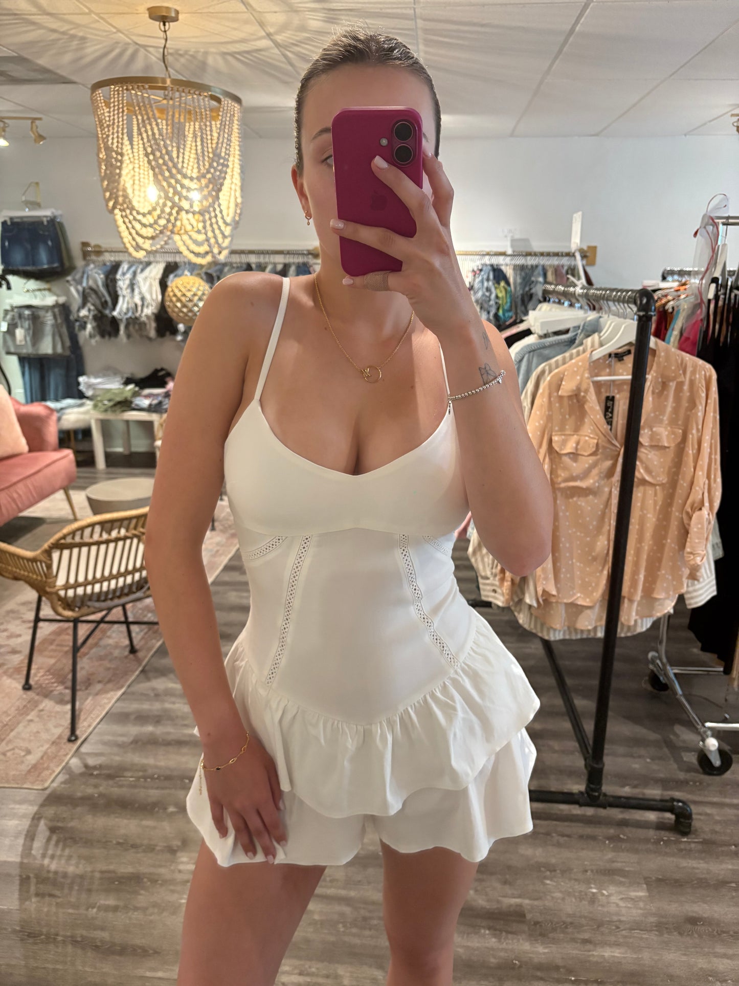 Tiered Ruffle Ballerina Romper
