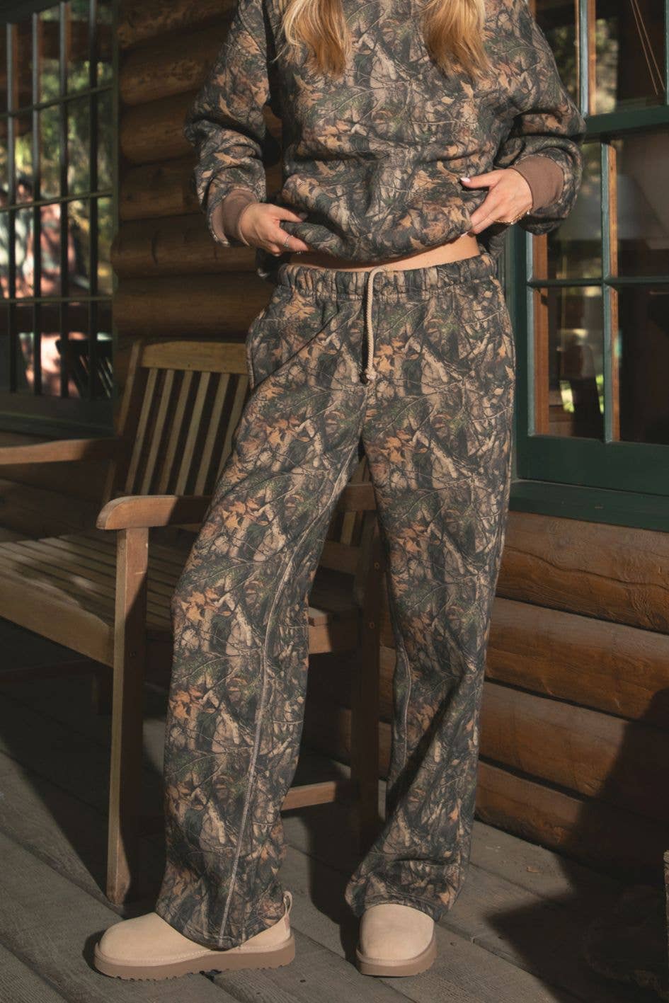 Bayou Dark Woodland Camo Sweatpants