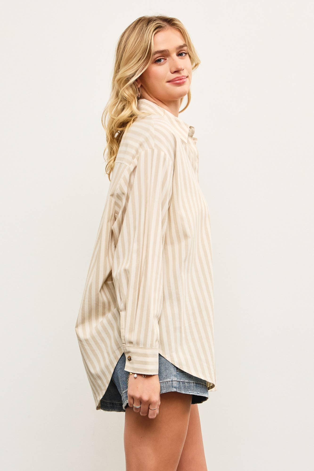 Natural Button Down Shirt