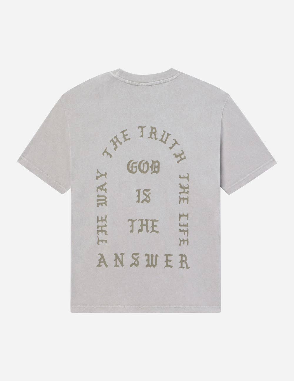 Jesus Saves Taupe Unisex Tee
