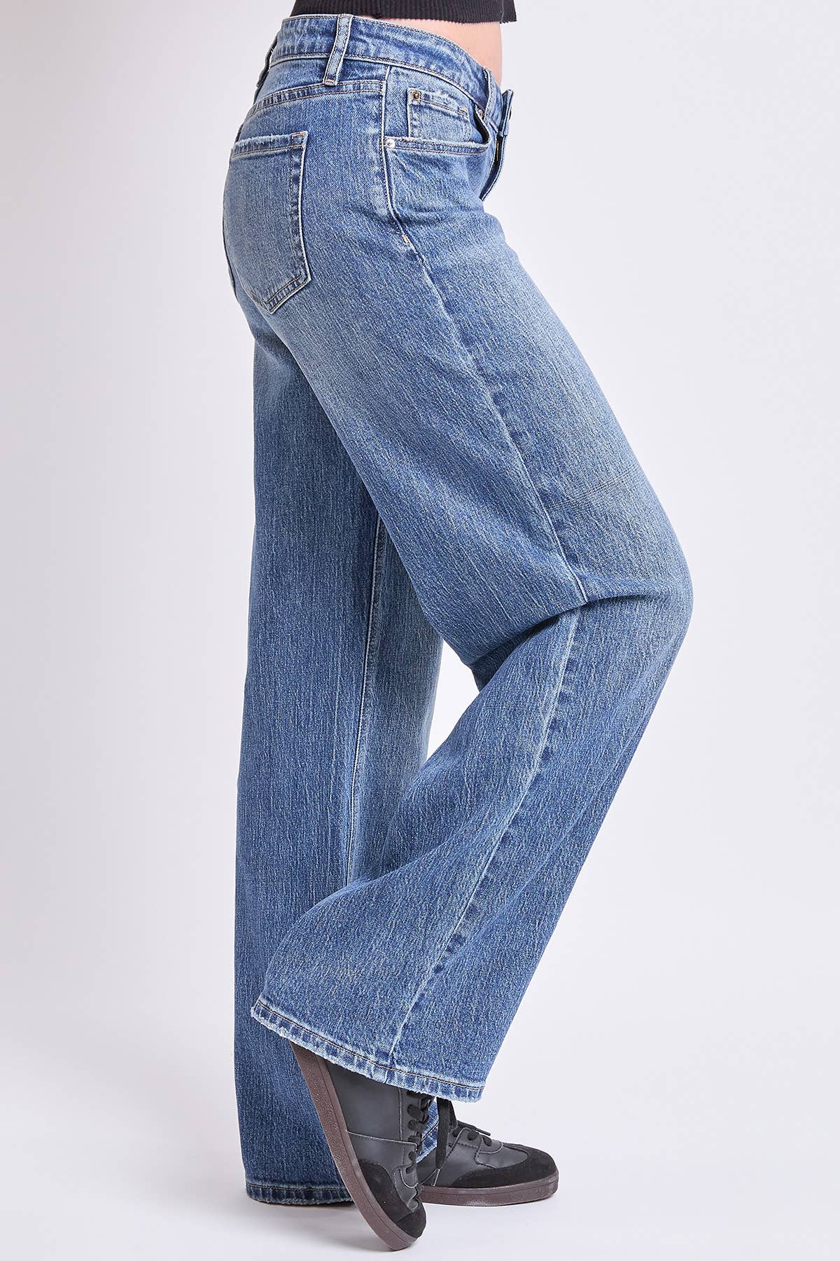 Low Rise Brittany Wide Leg Jeans