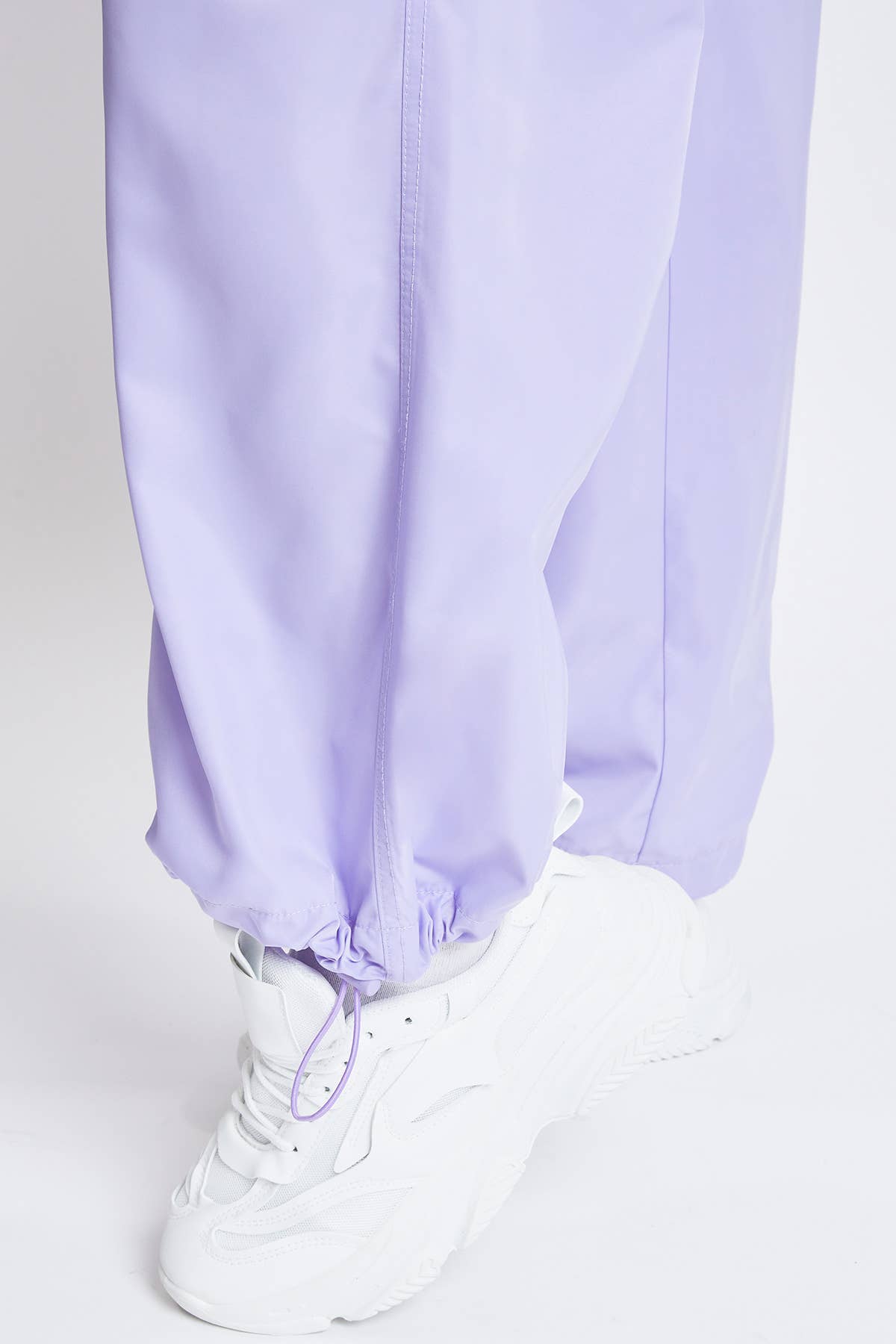 Relaxed Nylon Parachute Pants