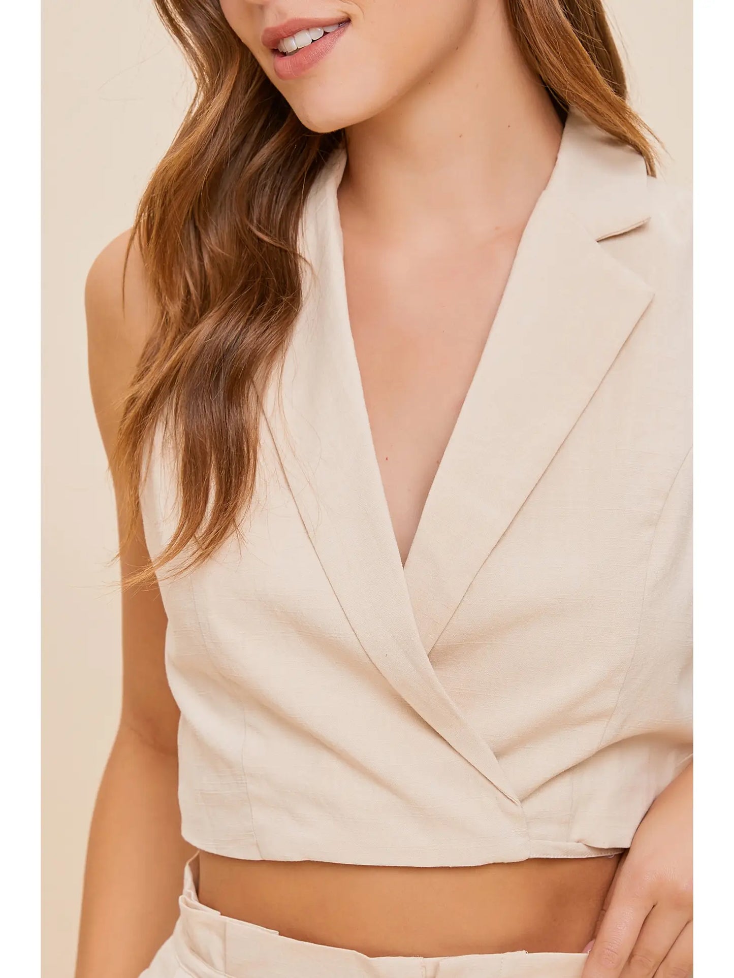 MS Cropped Vest Top