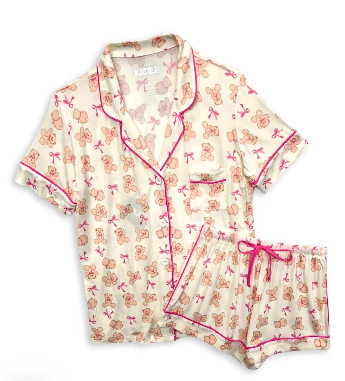 Lynn Lounge Set Teddy Bears (Juniors) - KatieJ NYC