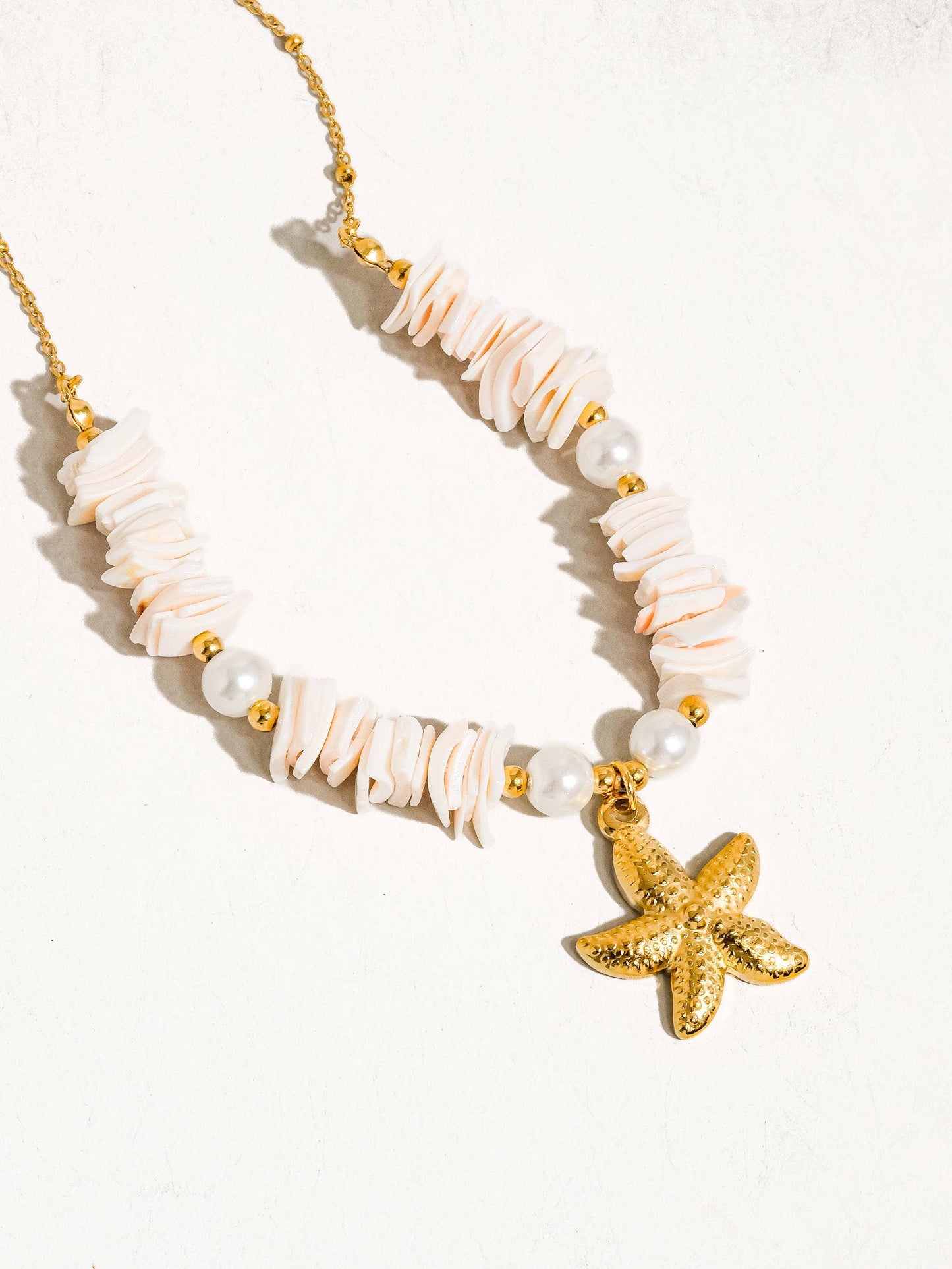 Thelma Shell Star Necklace