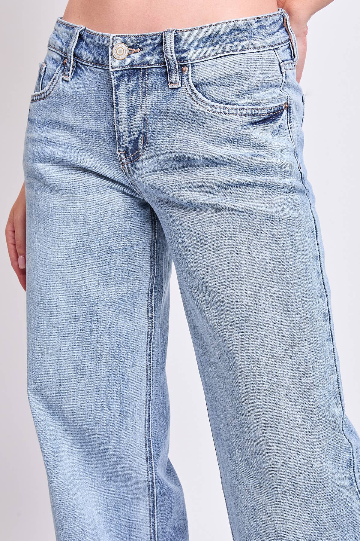 Low Rise Brittany Wide Leg Jeans
