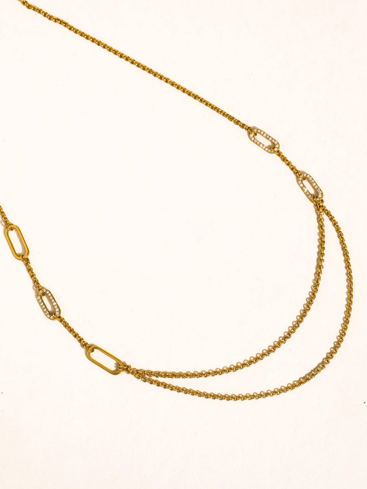 Vion Layered Chain Necklace