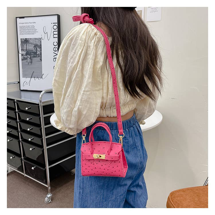 Kelly Hot Pink Mini Crossbody/Handbag