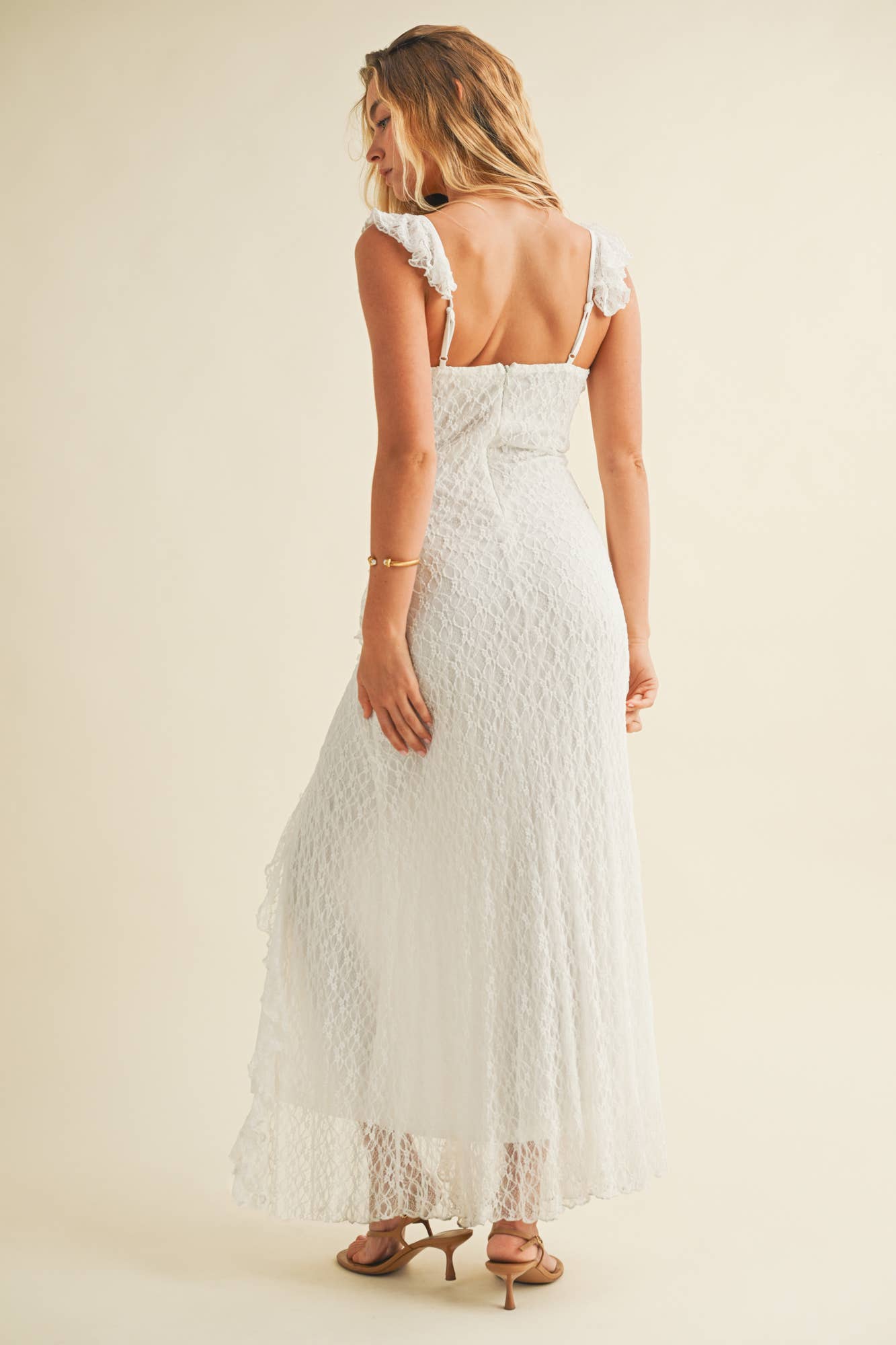 Lacey Slit Maxi Dress