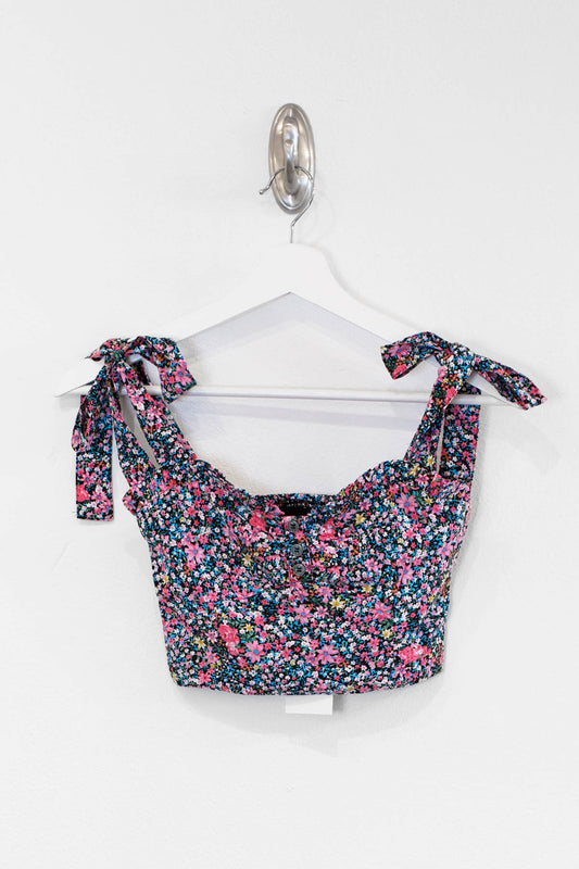 Mason Bright Floral Top (Tweens) - Katiej NYC