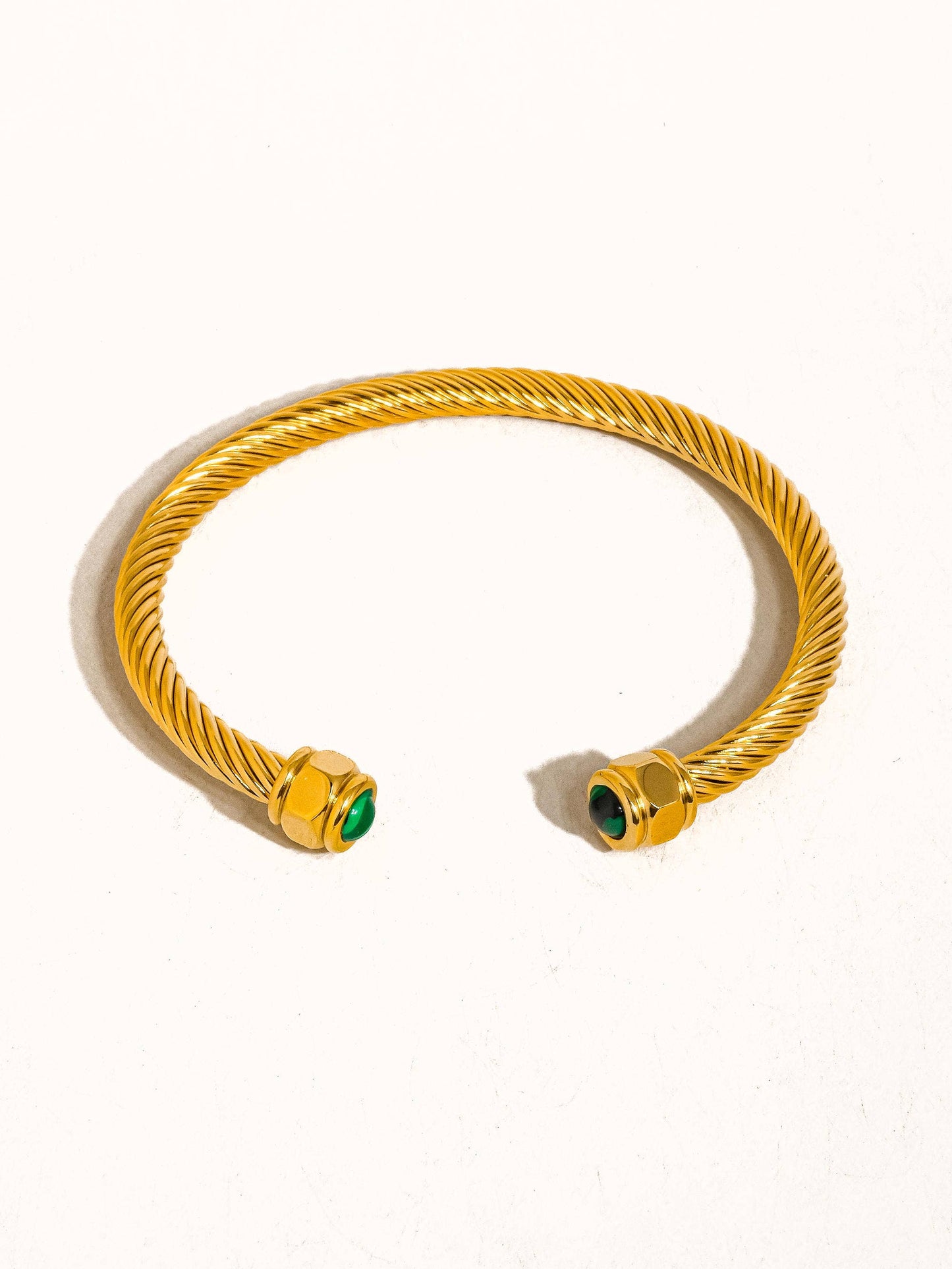 Vail Stone Braided Bangle