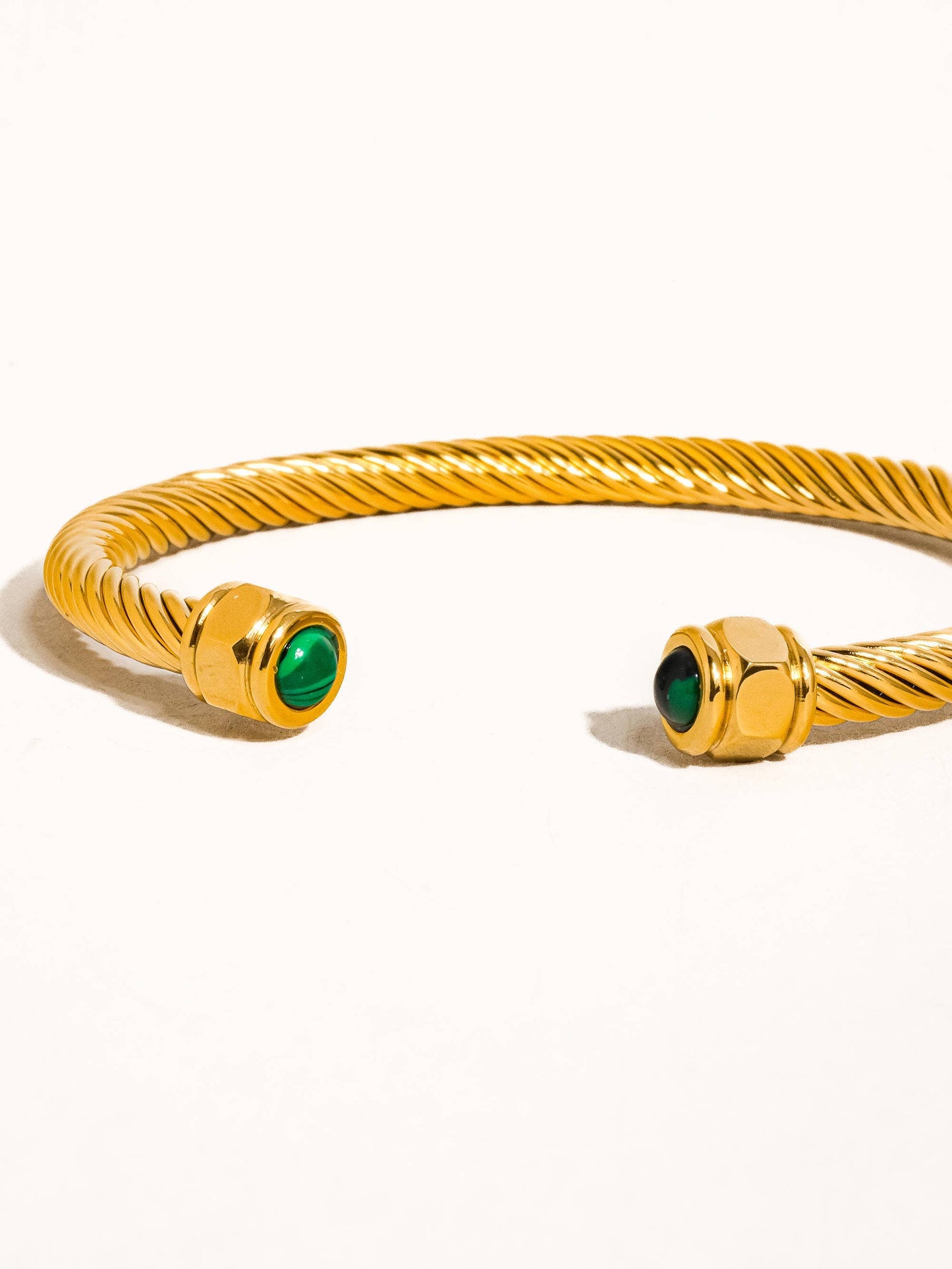 Vail Stone Braided Bangle