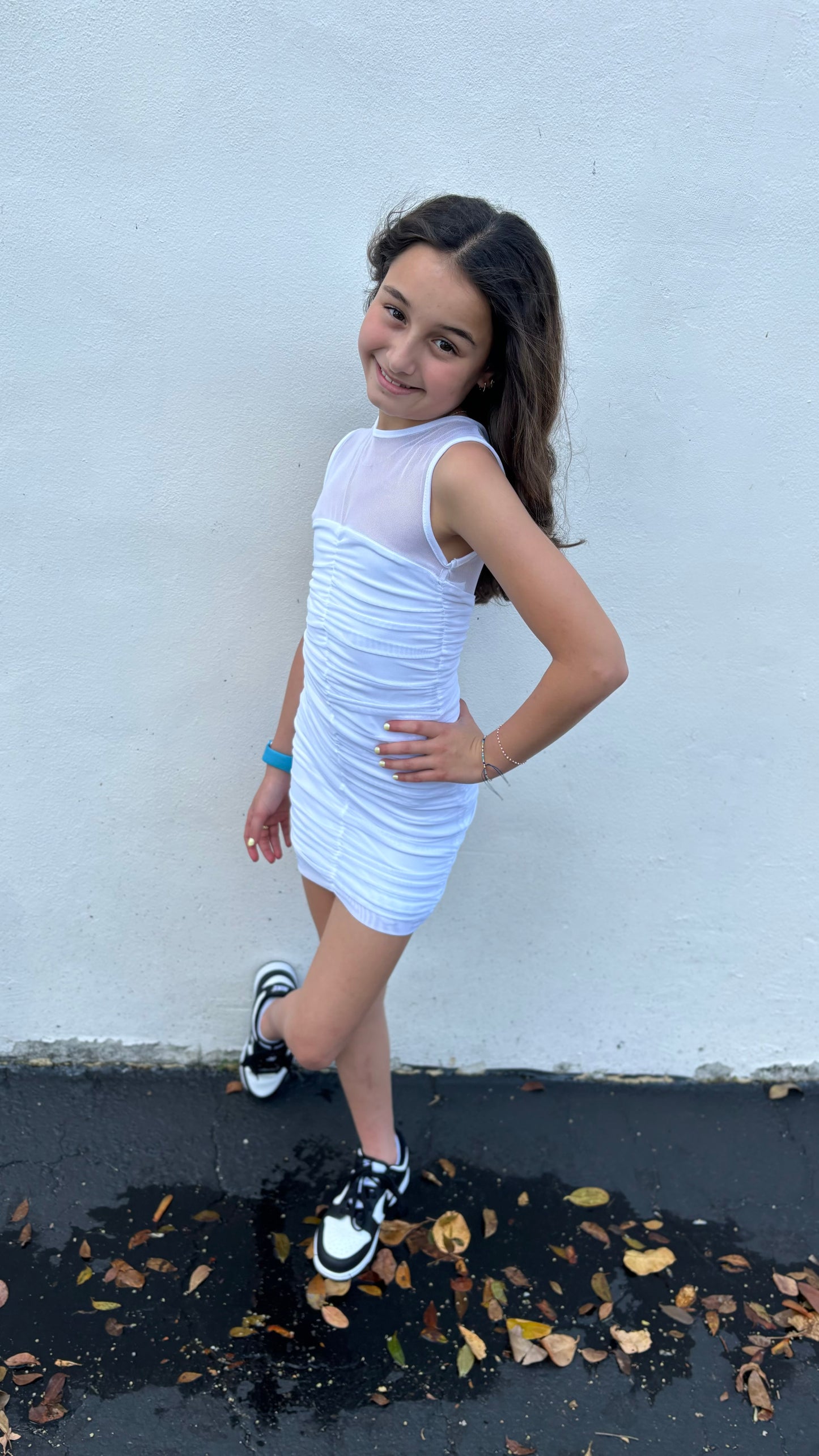 White Bella Dress - Tween CC
