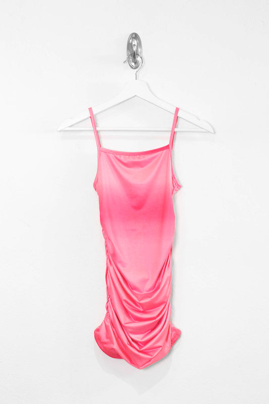 Pink Ombre Ruched Dress - Tween CC