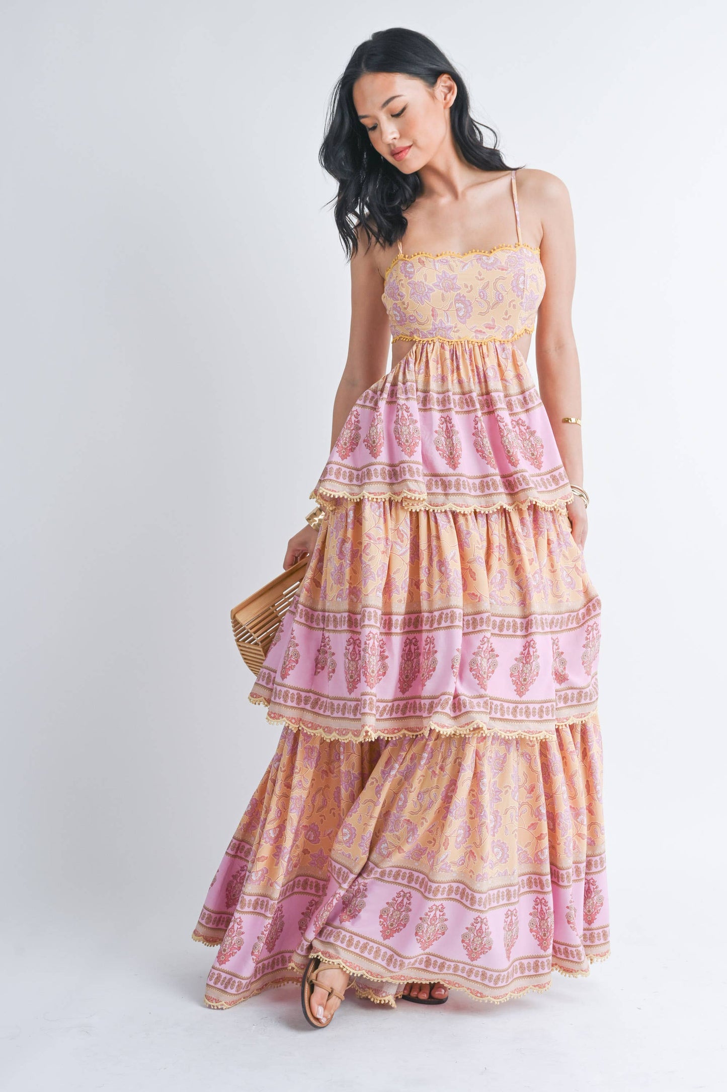 Golden Hour Glow Maxi Dress