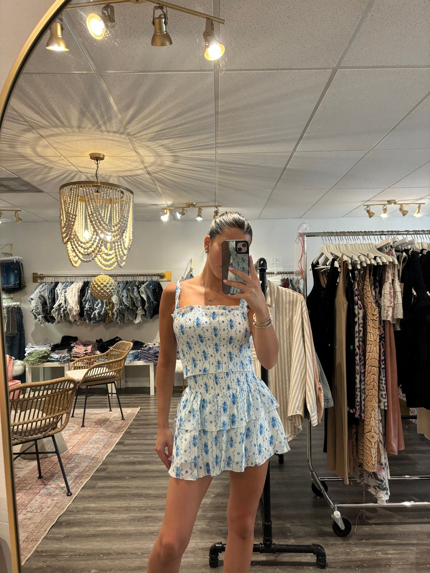 Santorini Stripe Emerson Dress Tween