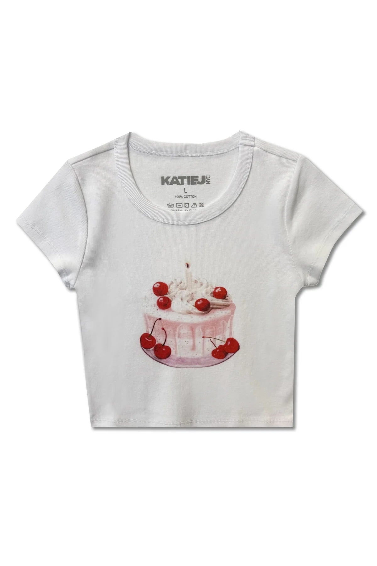Cherry Cake Tween Baby Doll Tee