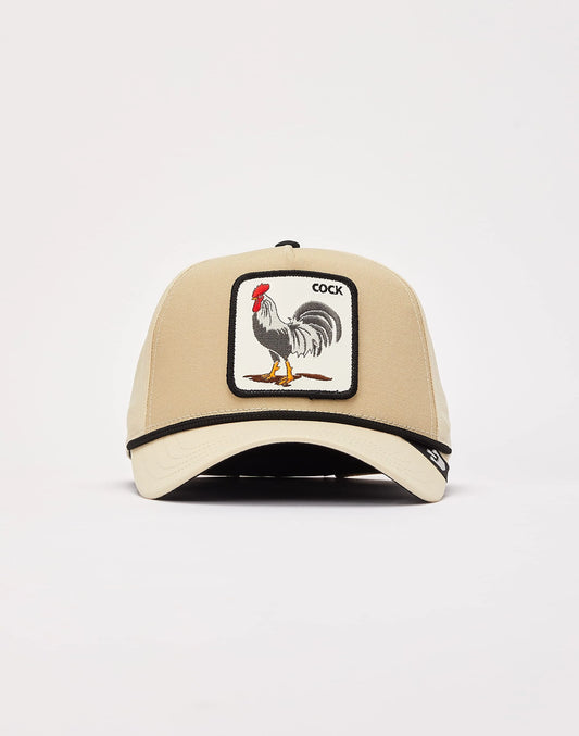 Rooster 100 Creme Trucker Hat - Goorin Bros