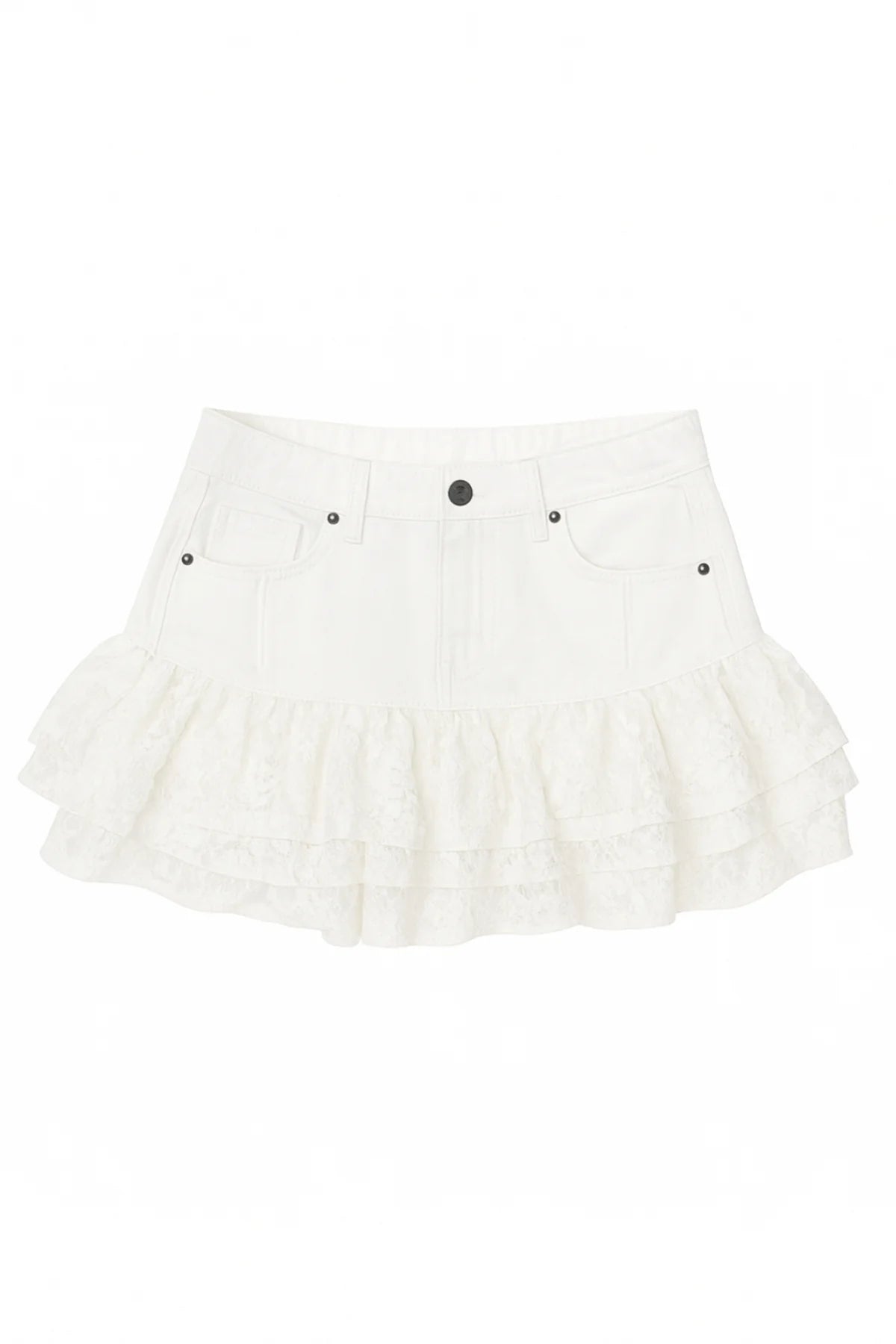 Malaga White Skirt Tween