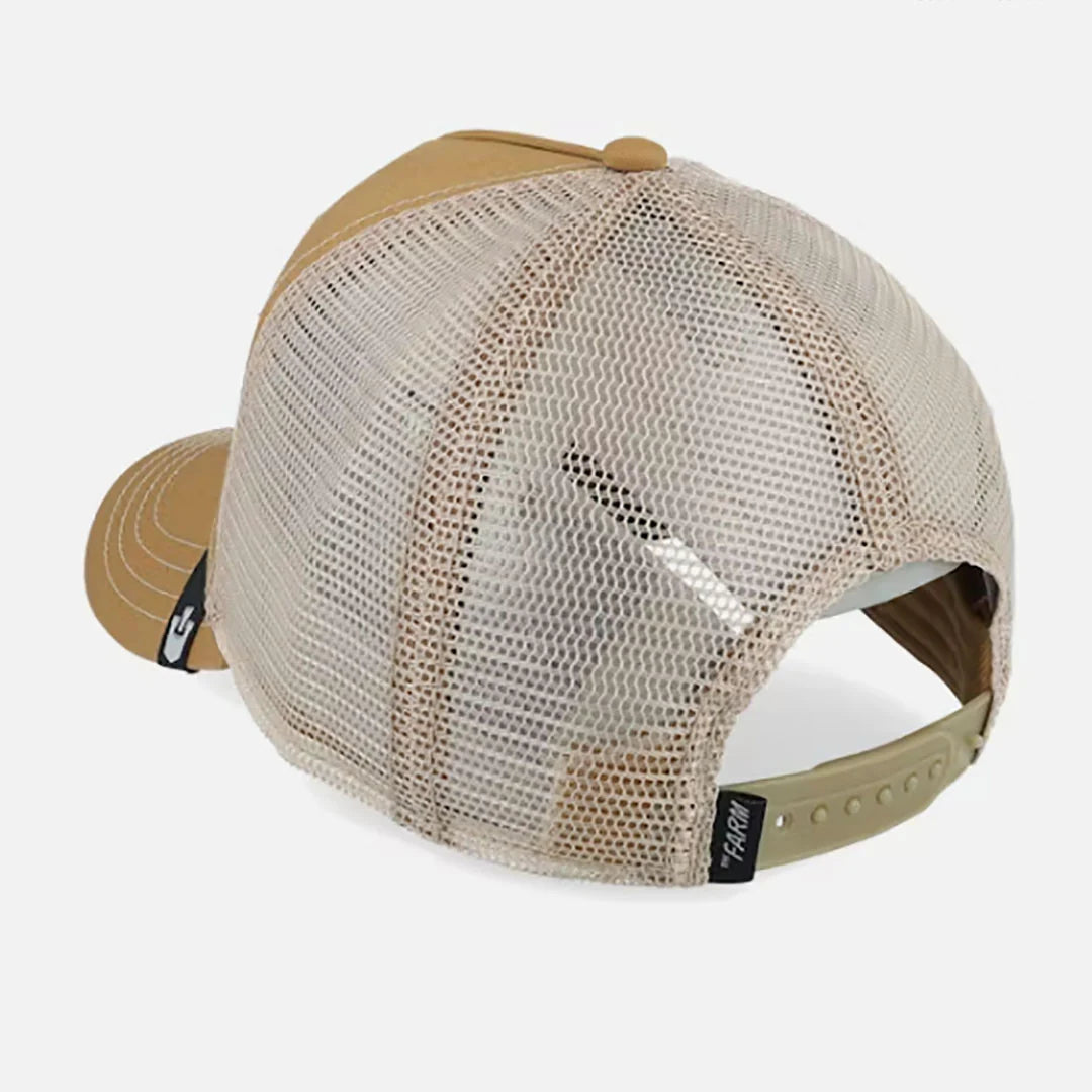 The Queen Bee Khaki Trucker Hat - Goorin Bros