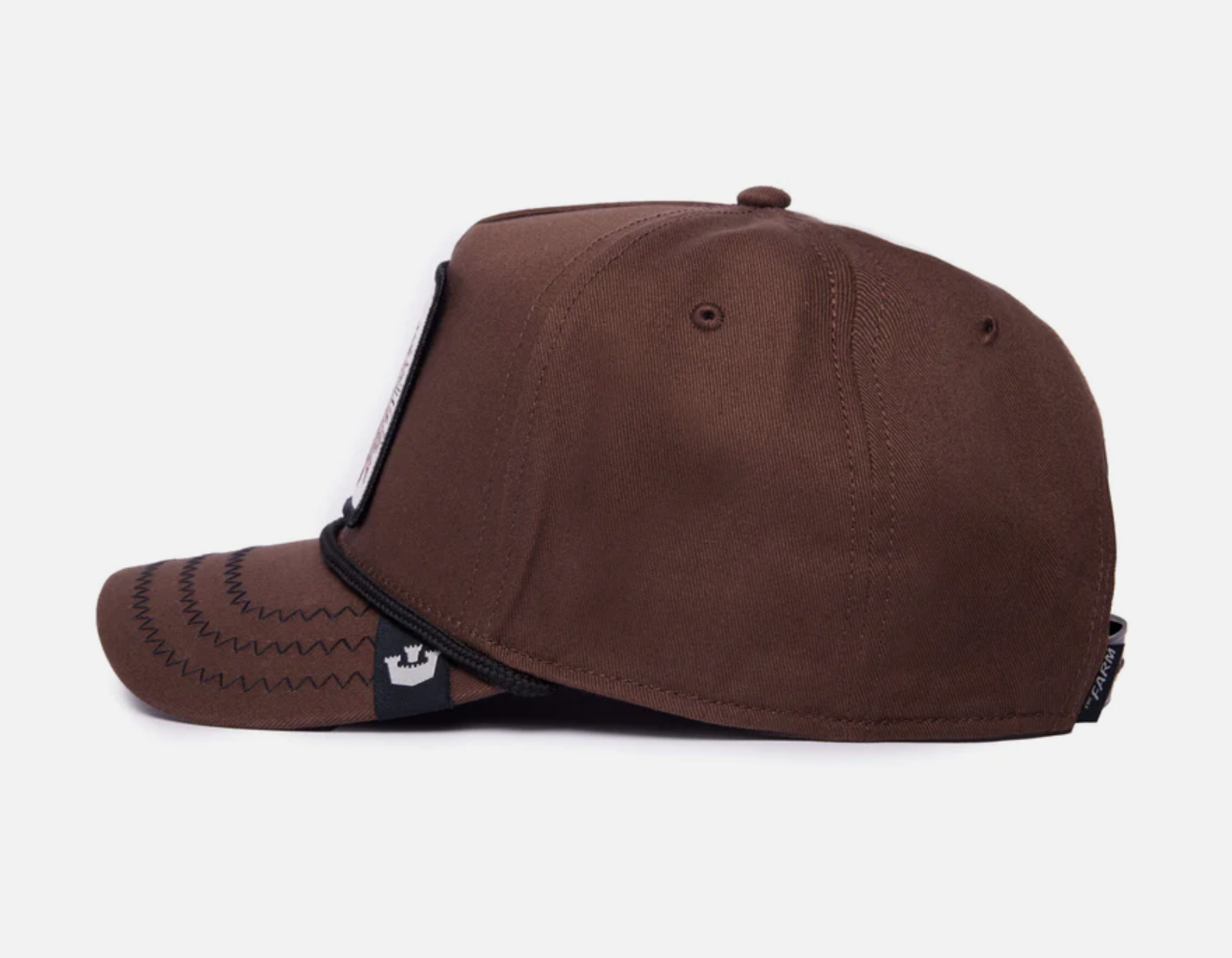 Porcupine 100 Dark Brown Trucker Hat - Goorin Bros
