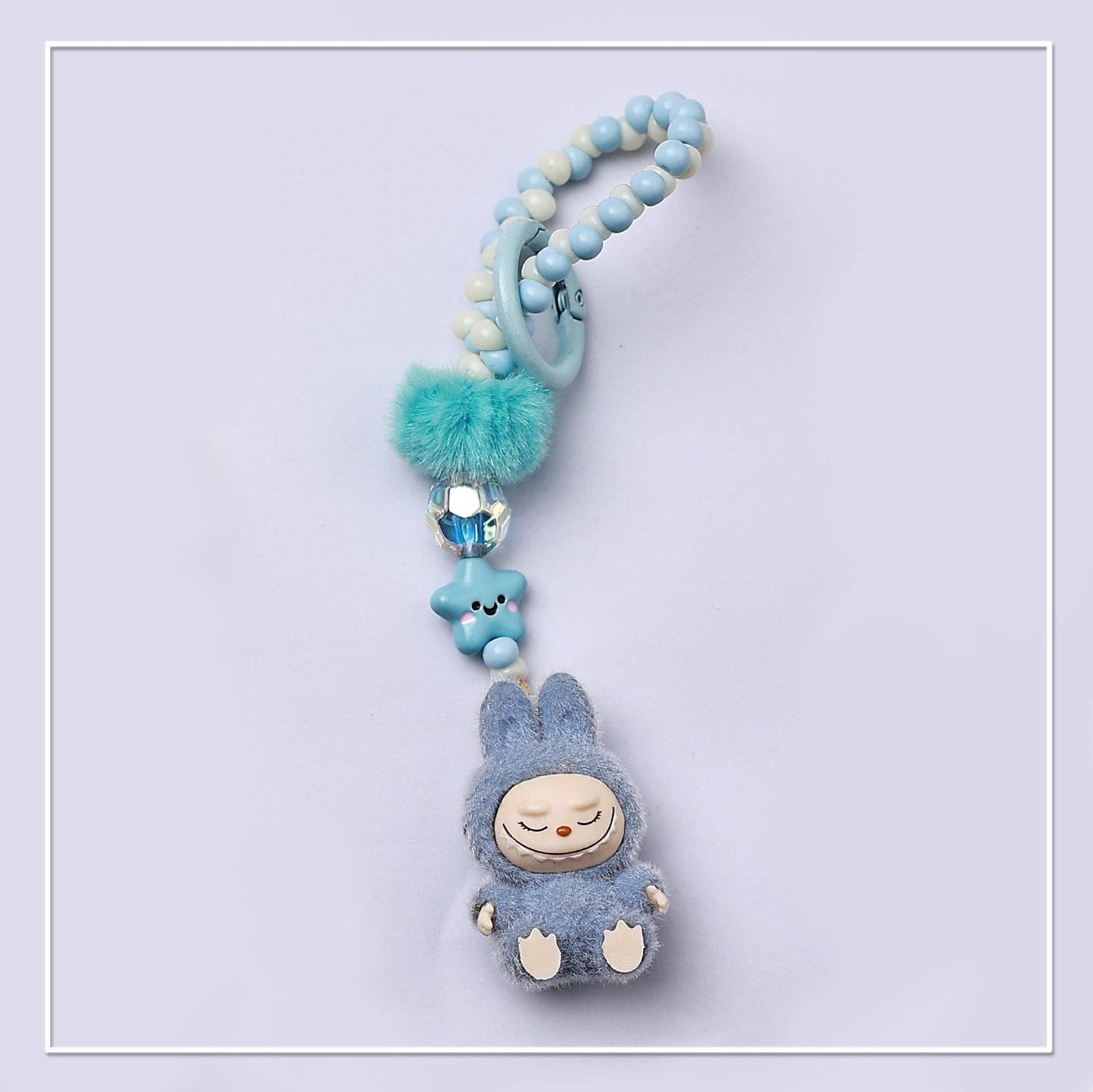 Beaded Labubu Keychain