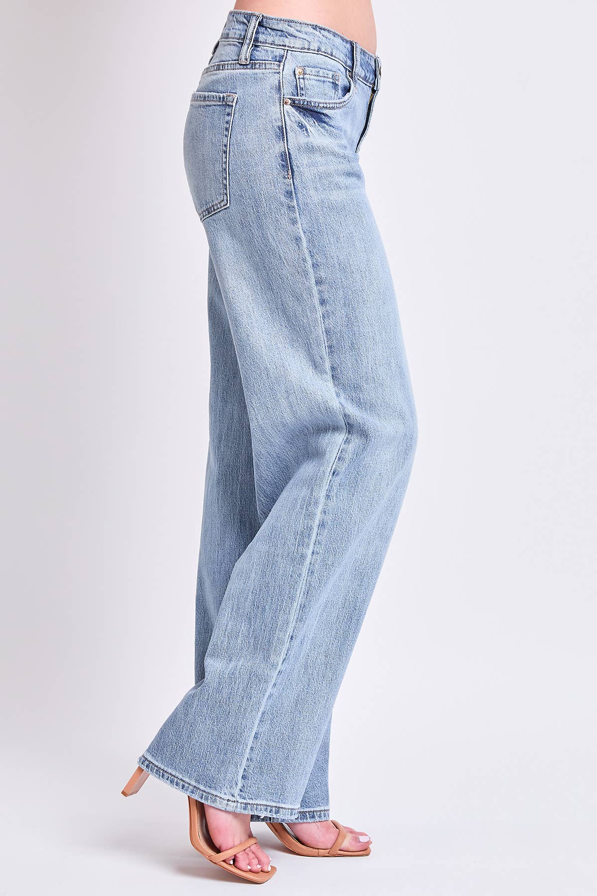 Low Rise Brittany Wide Leg Jeans