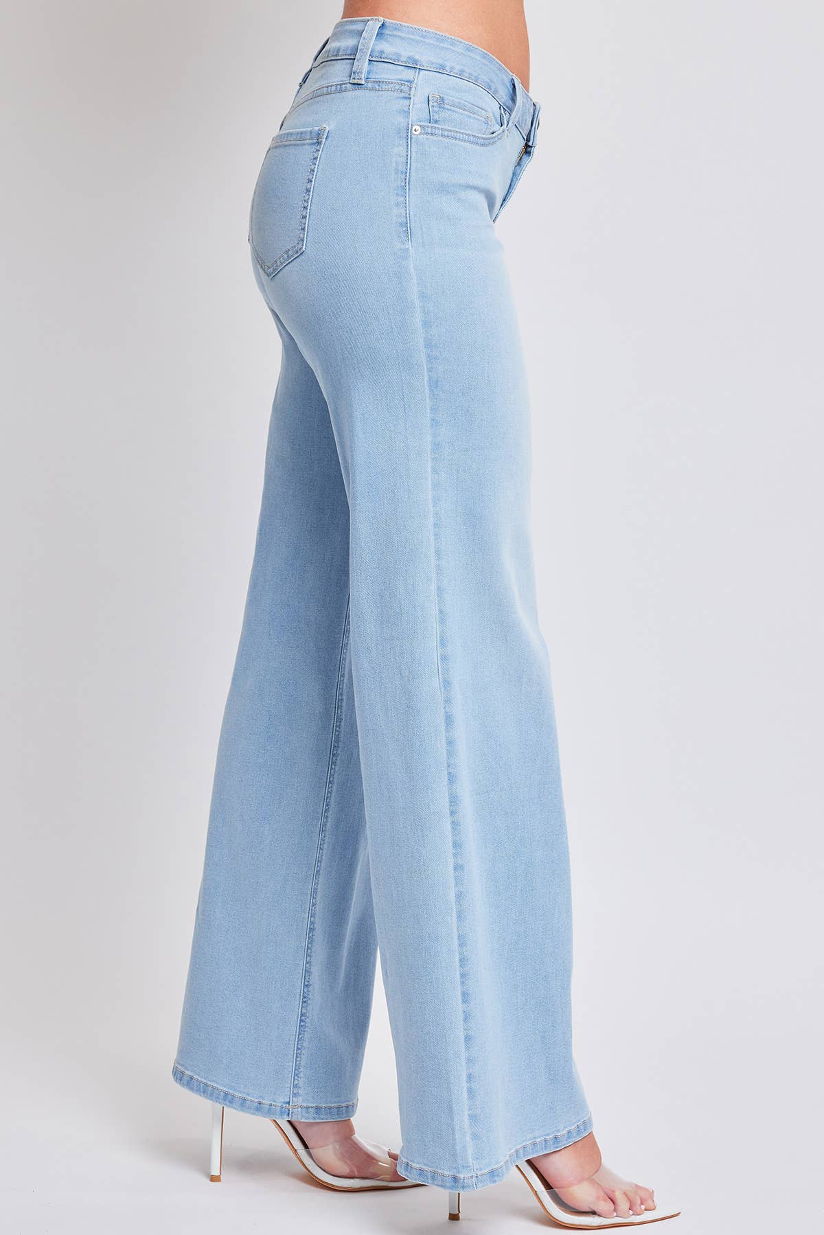 Junior Low Rise Wide Leg Jeans