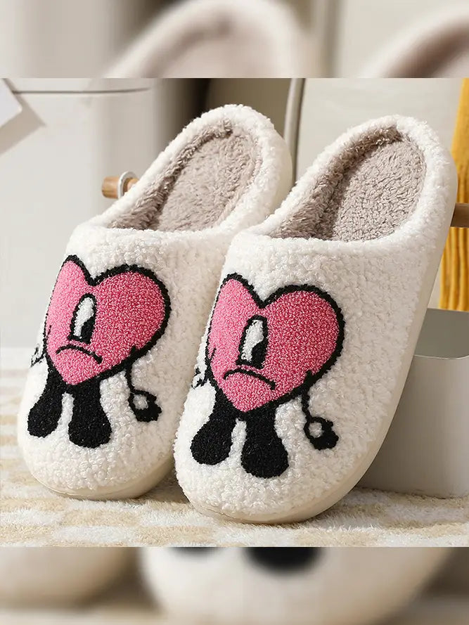 Bad Bunny Fluffy Slippers
