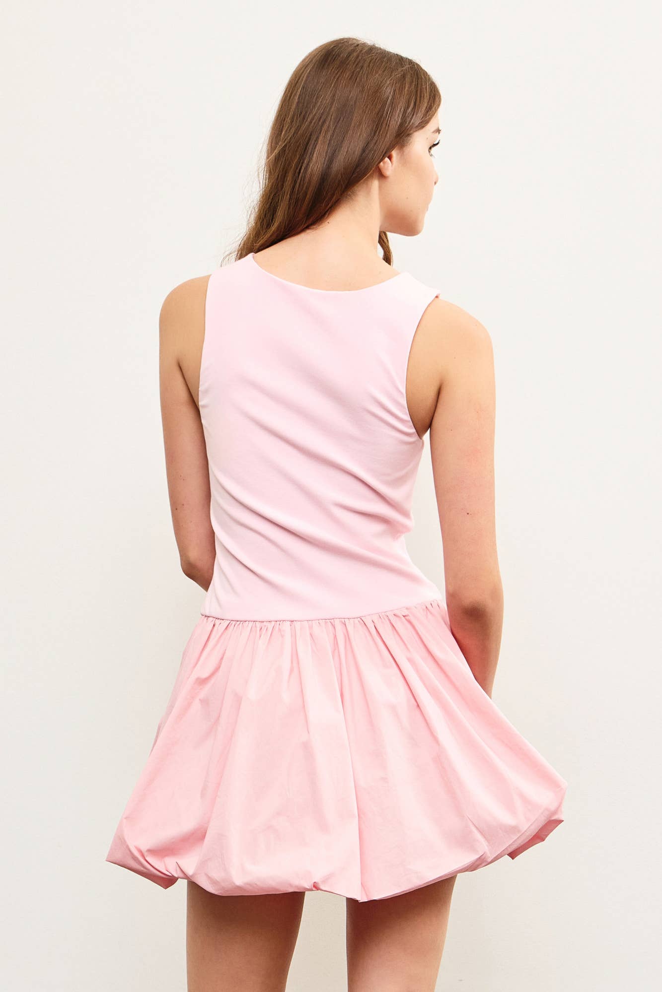 Baby Pink Balloon Dress