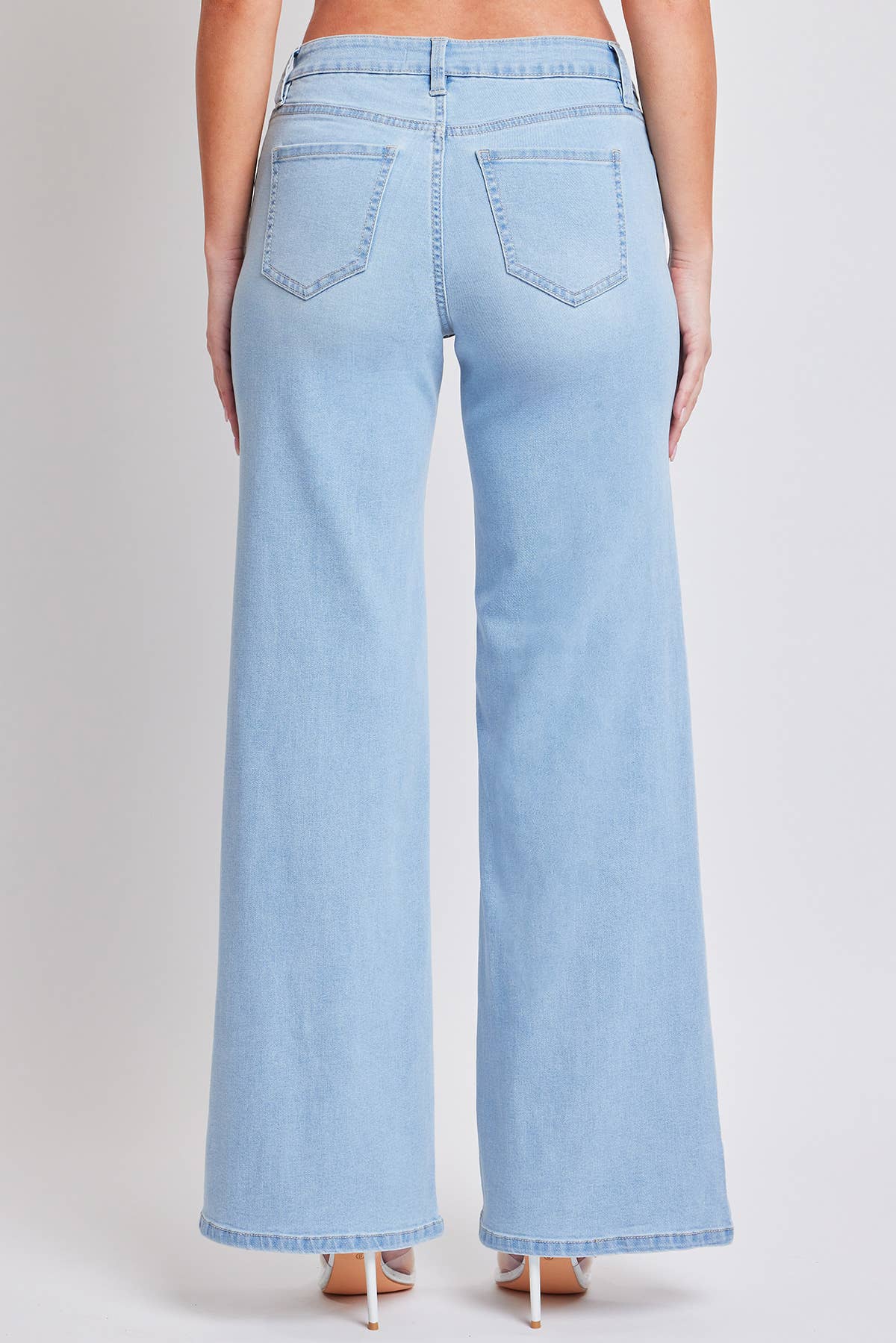 Junior Low Rise Wide Leg Jeans