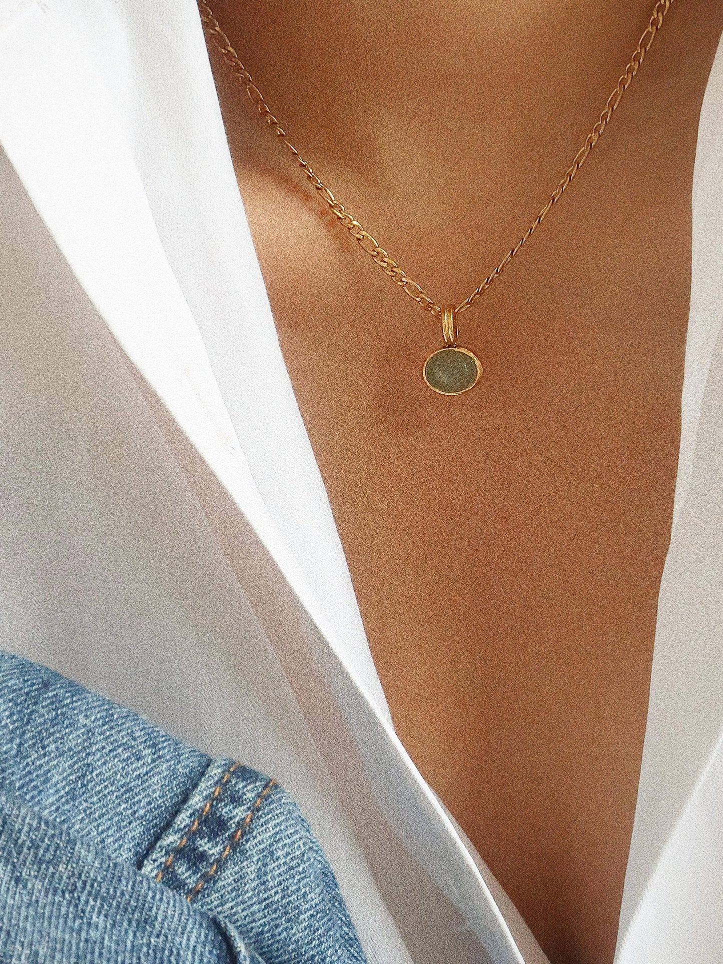 Winslow Stone Pendant Necklace