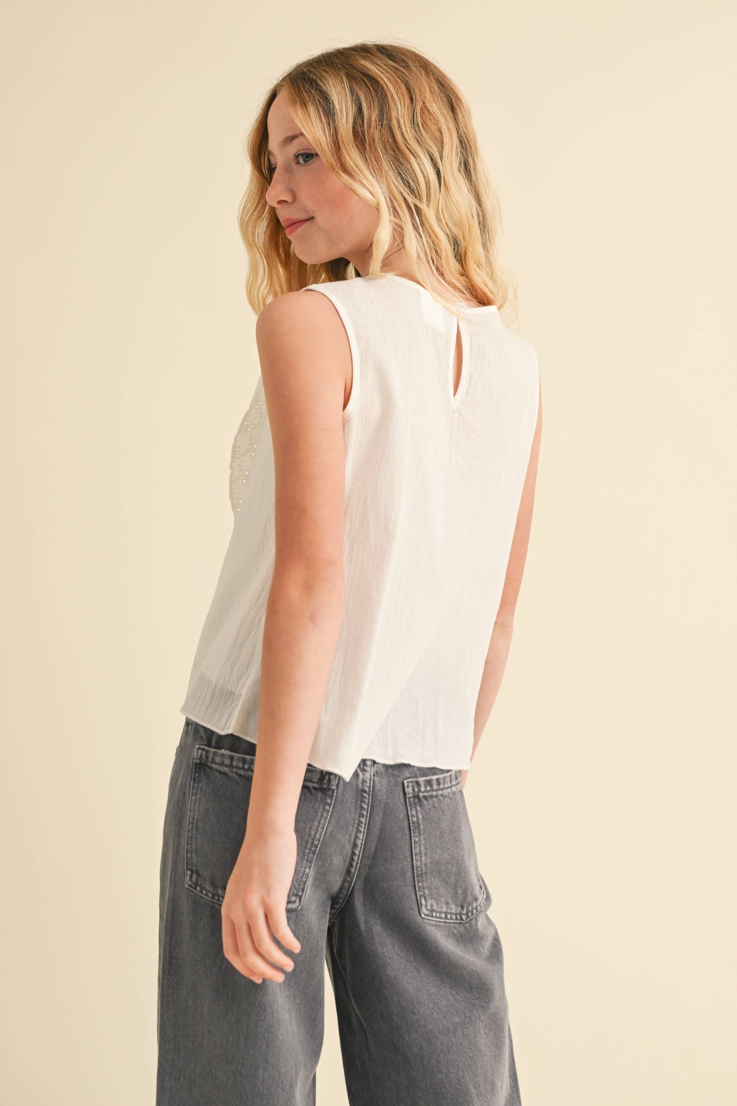 Everyday Flair Layered Petal Top