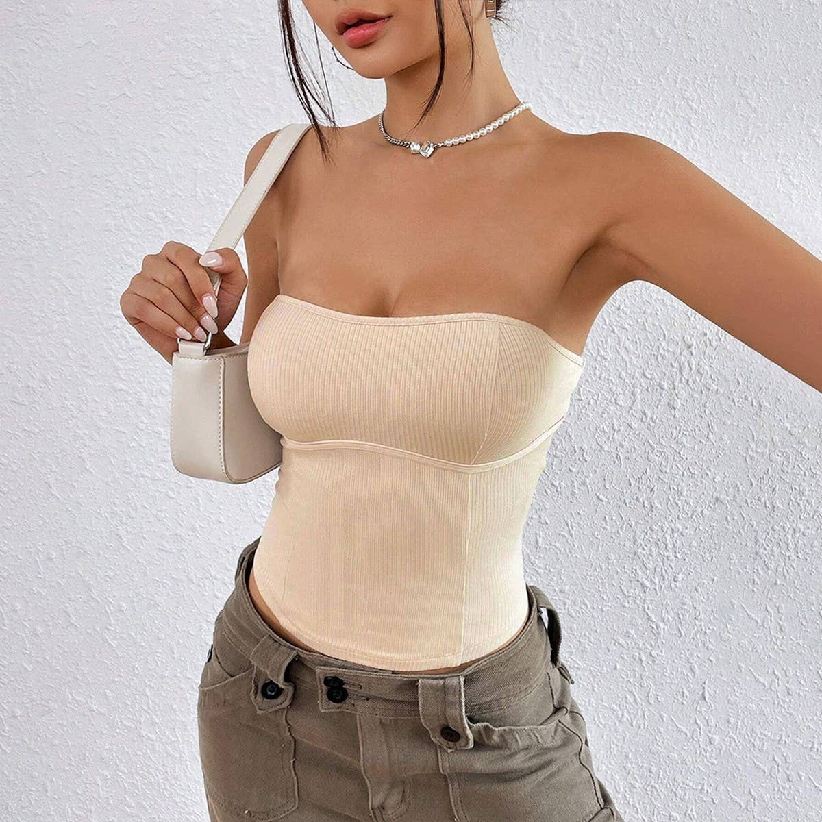 Knit Slimming Tube Top