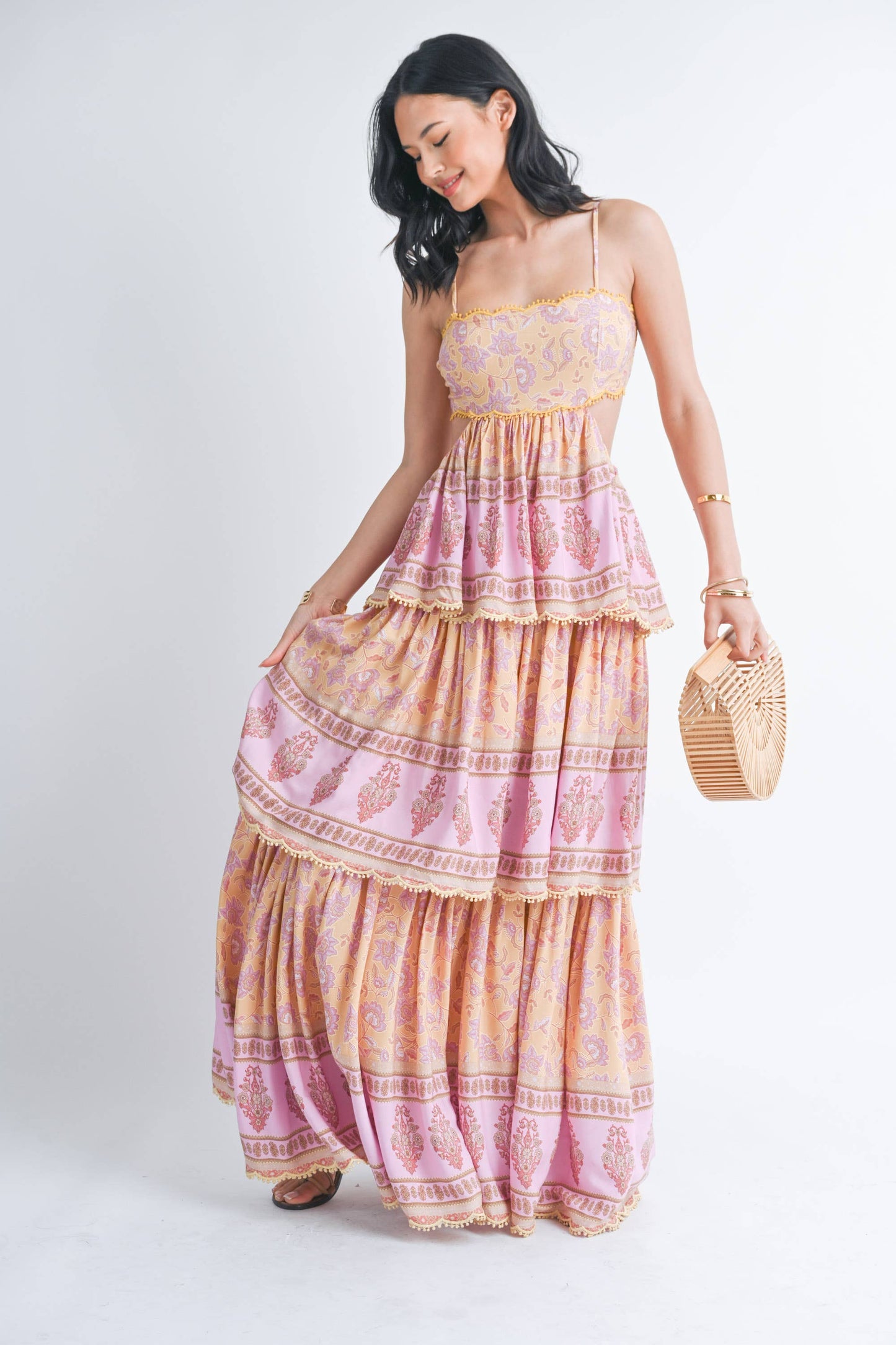 Golden Hour Glow Maxi Dress
