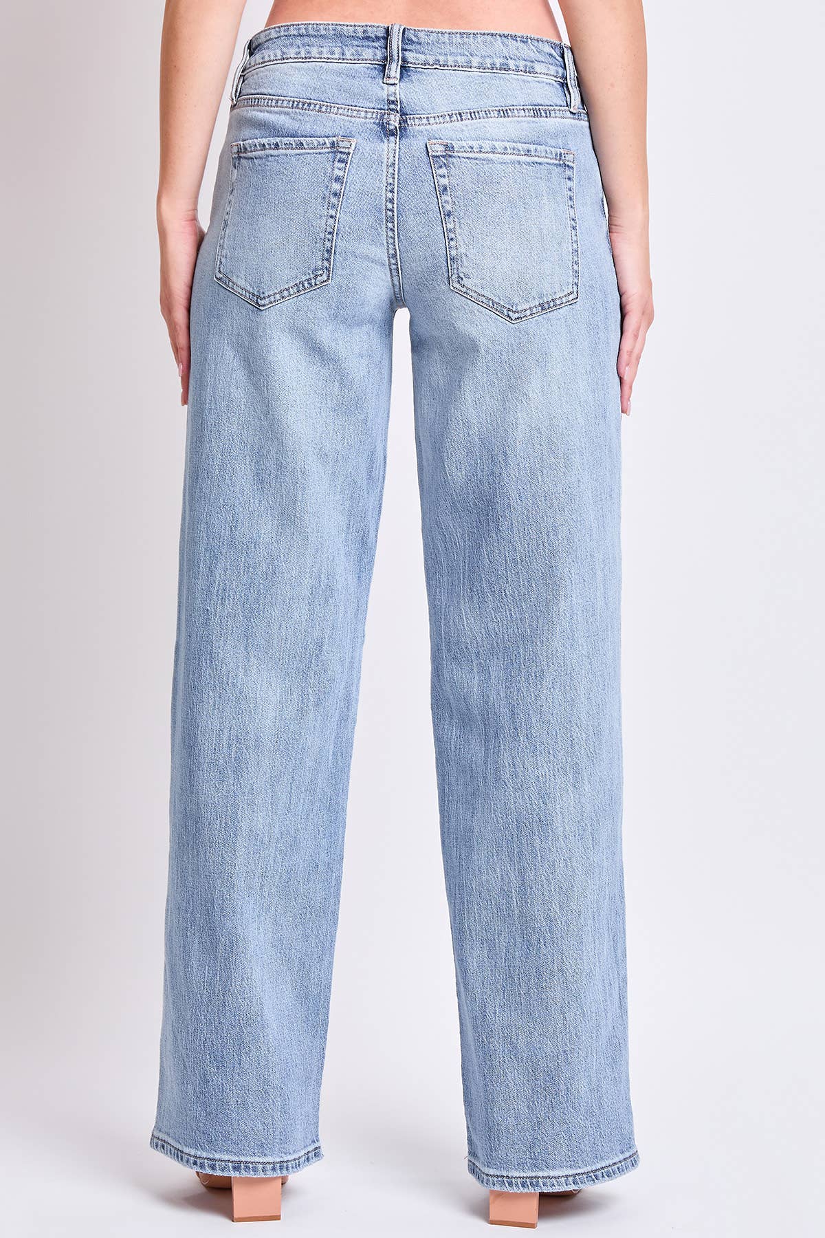 Low Rise Brittany Wide Leg Jeans