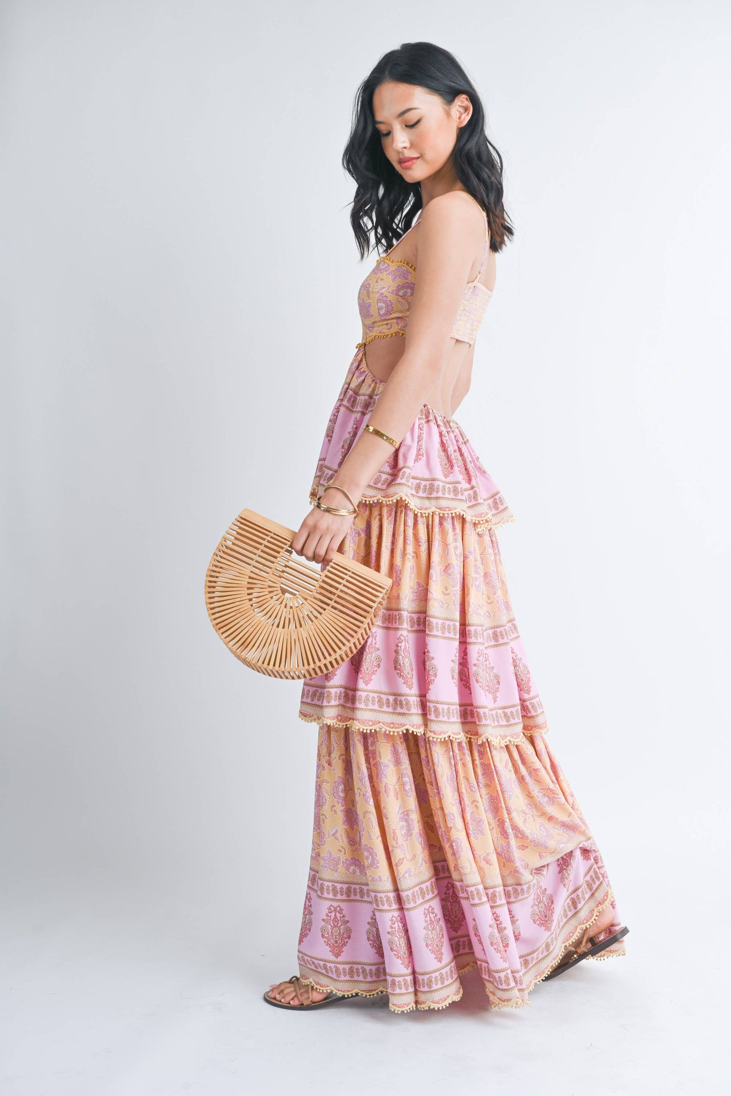 Golden Hour Glow Maxi Dress