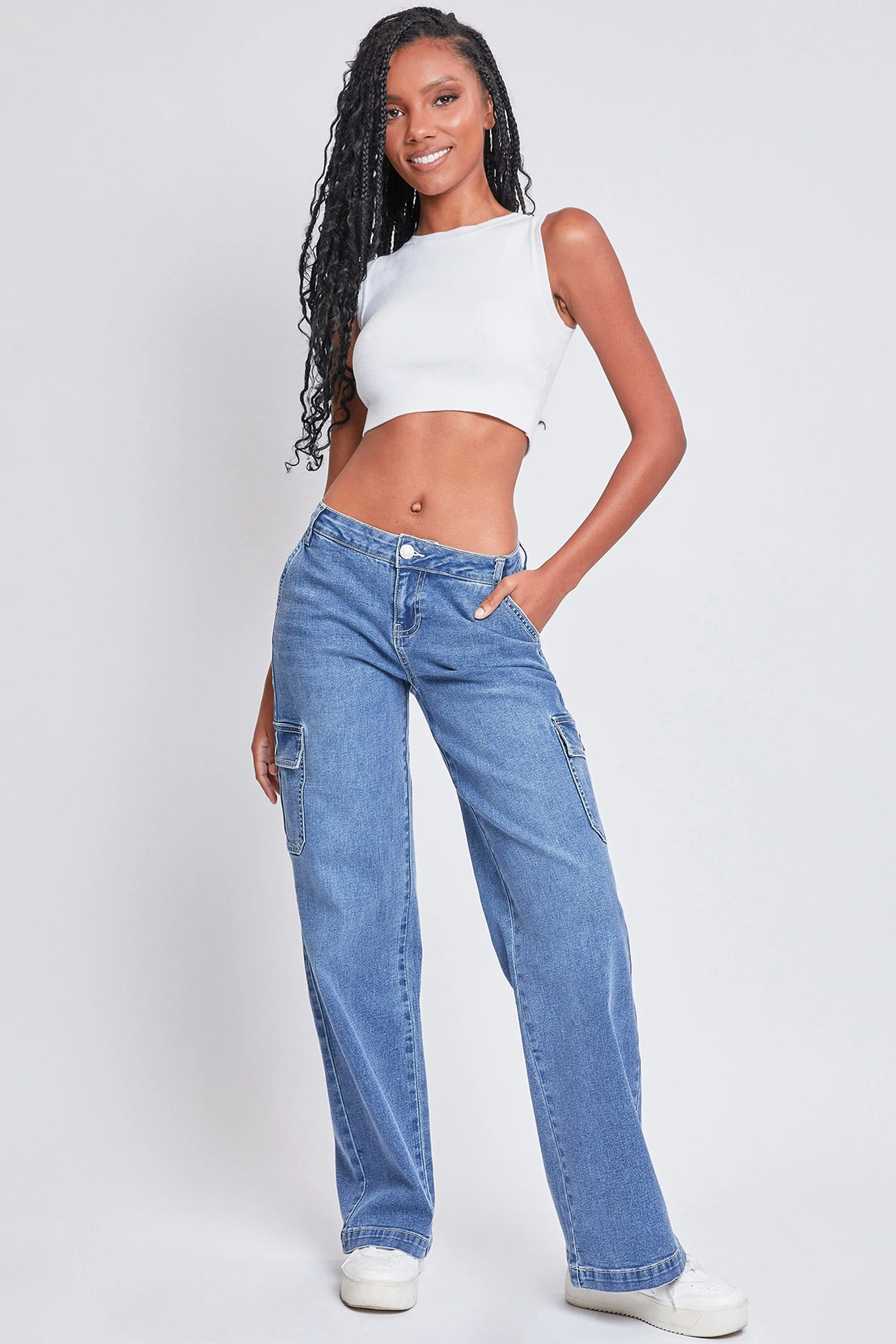 Low Rise Straight Leg Jeans (Junior)