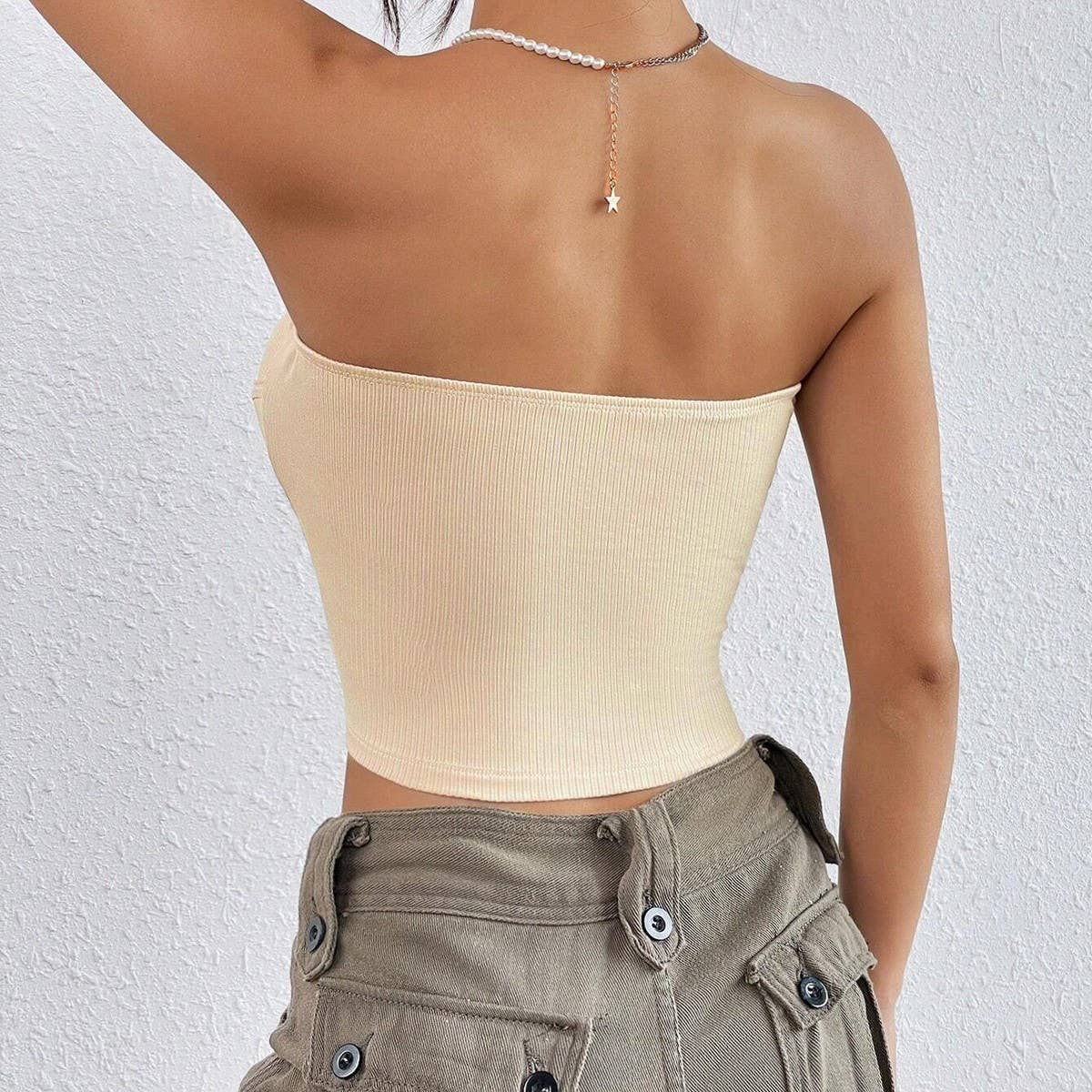 Knit Slimming Tube Top