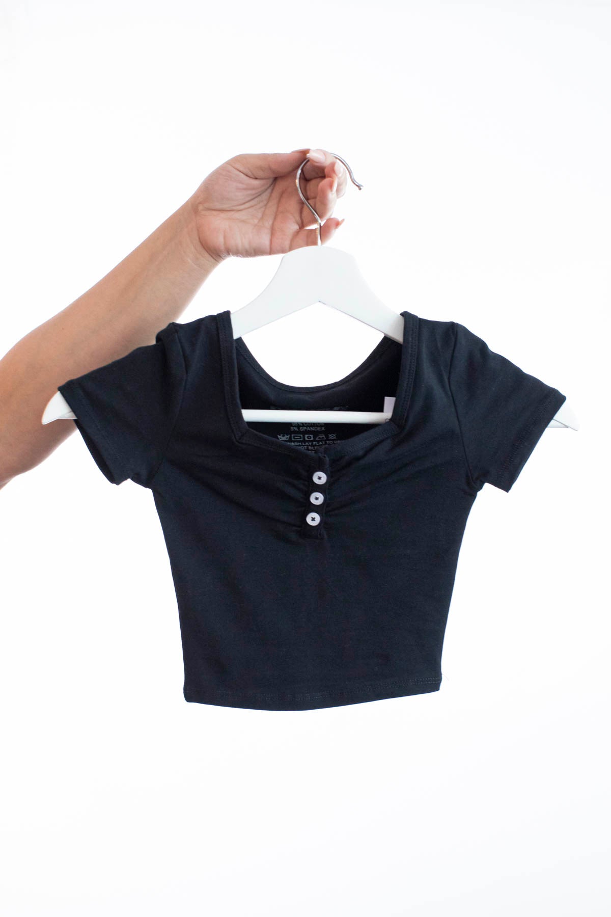 Black Keely Tee (Tweens) KatieJ NYC