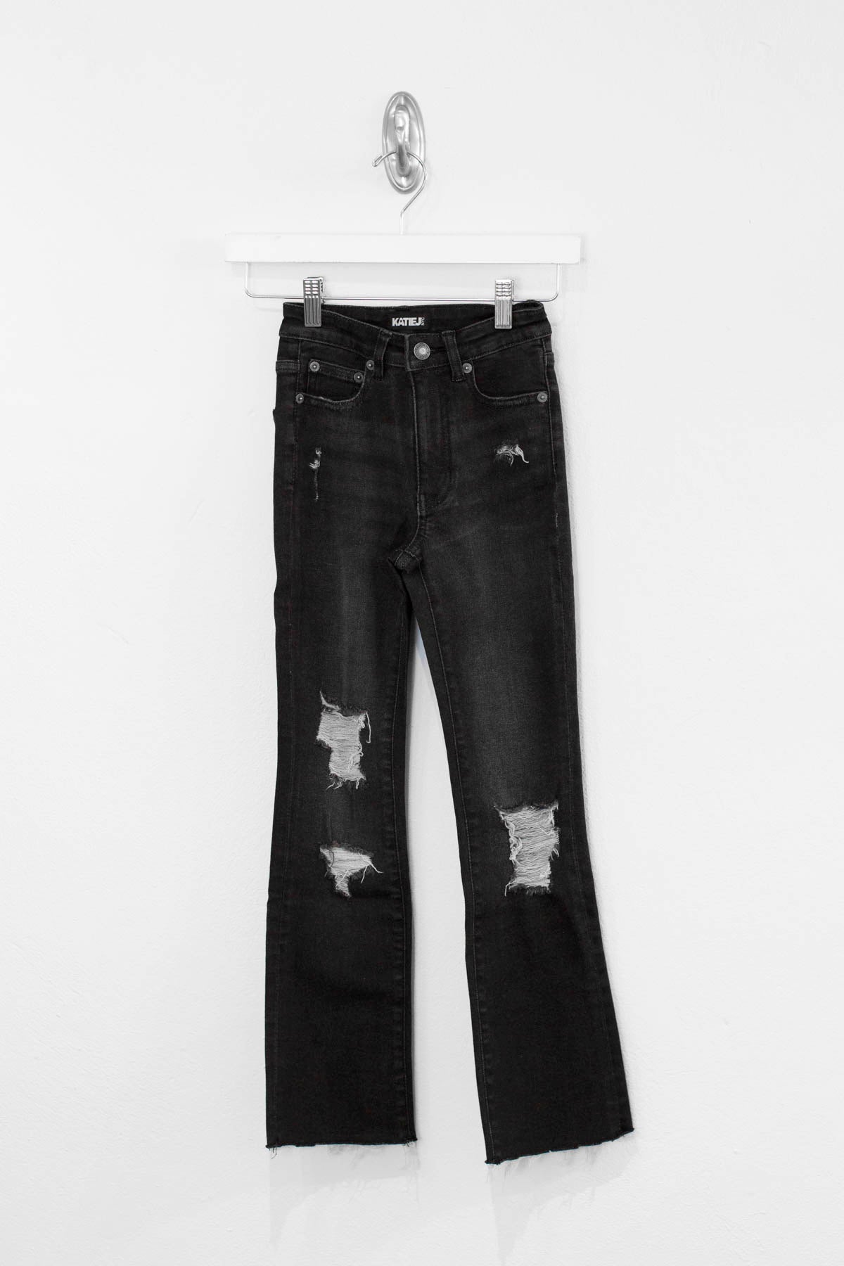 La Stretch Black Jeans (Tweens) - Katie J