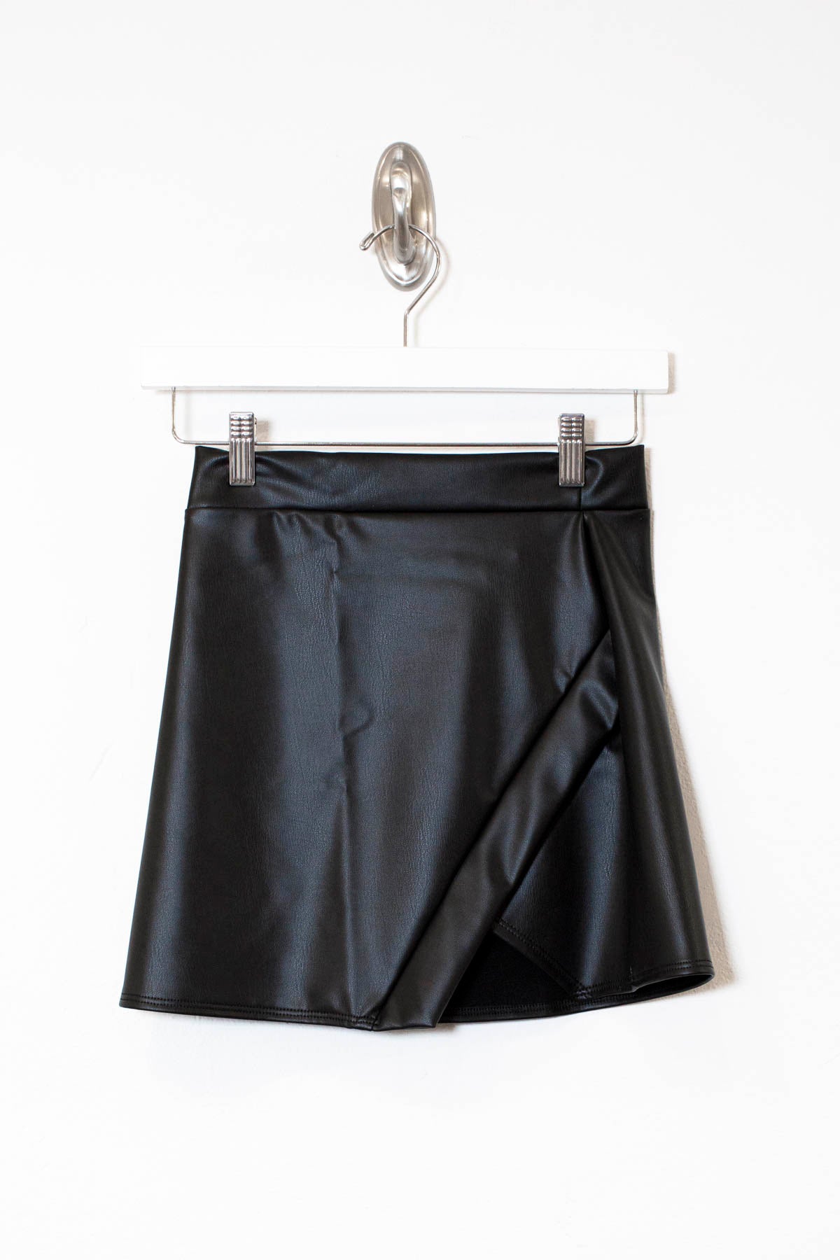 Leather Asymmetrical Skirt (Tween) - CC