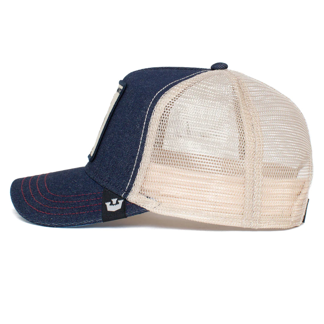 The Nuts Squirrel Navy Trucker Hat - Goorin Bros