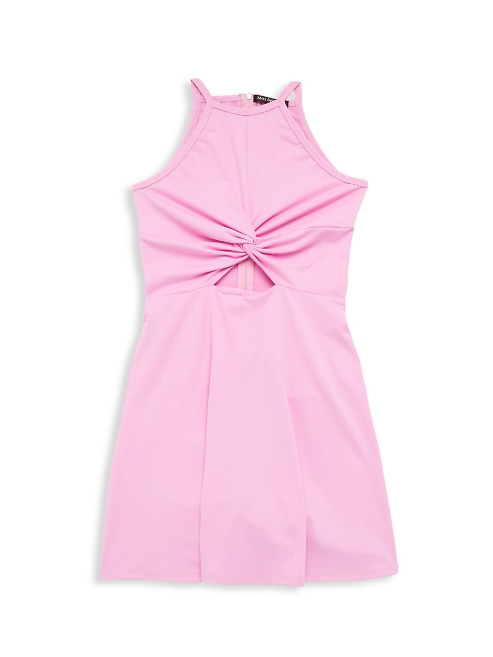 Kimberly Knotted Key Hole Skater Dress - MB