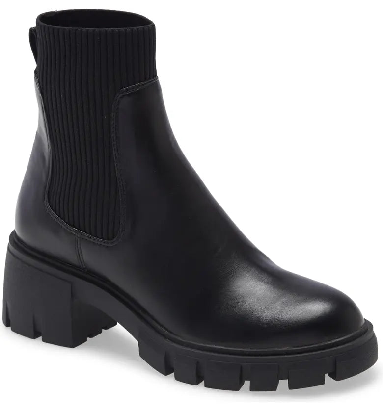 Hayle Platform Chelsea Boots - Steve Madden